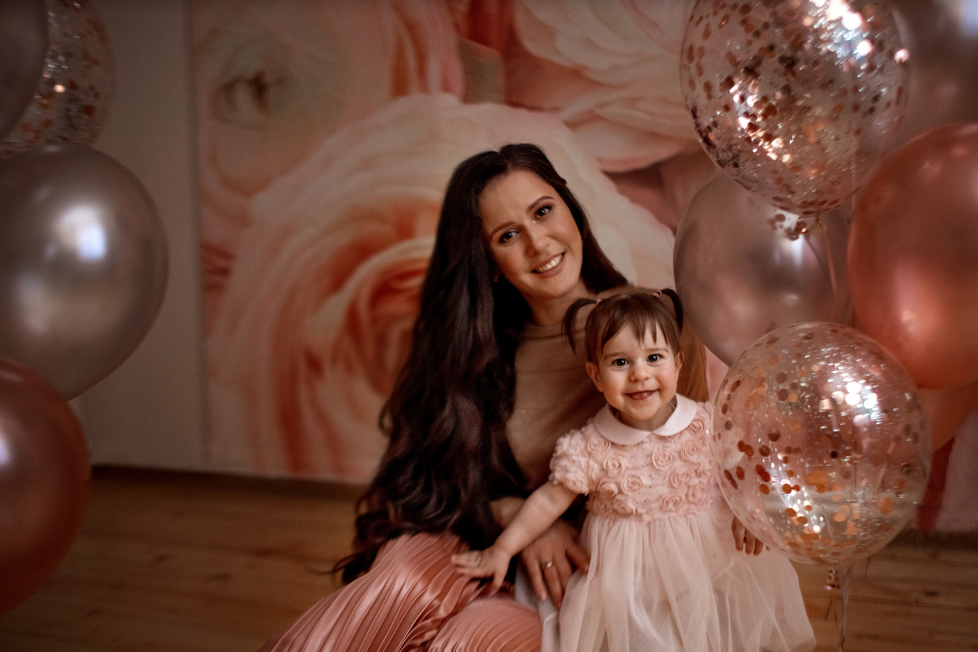 Годик Аделине. Детский и семейный фотограф в Твери Ольга Крестьянинова