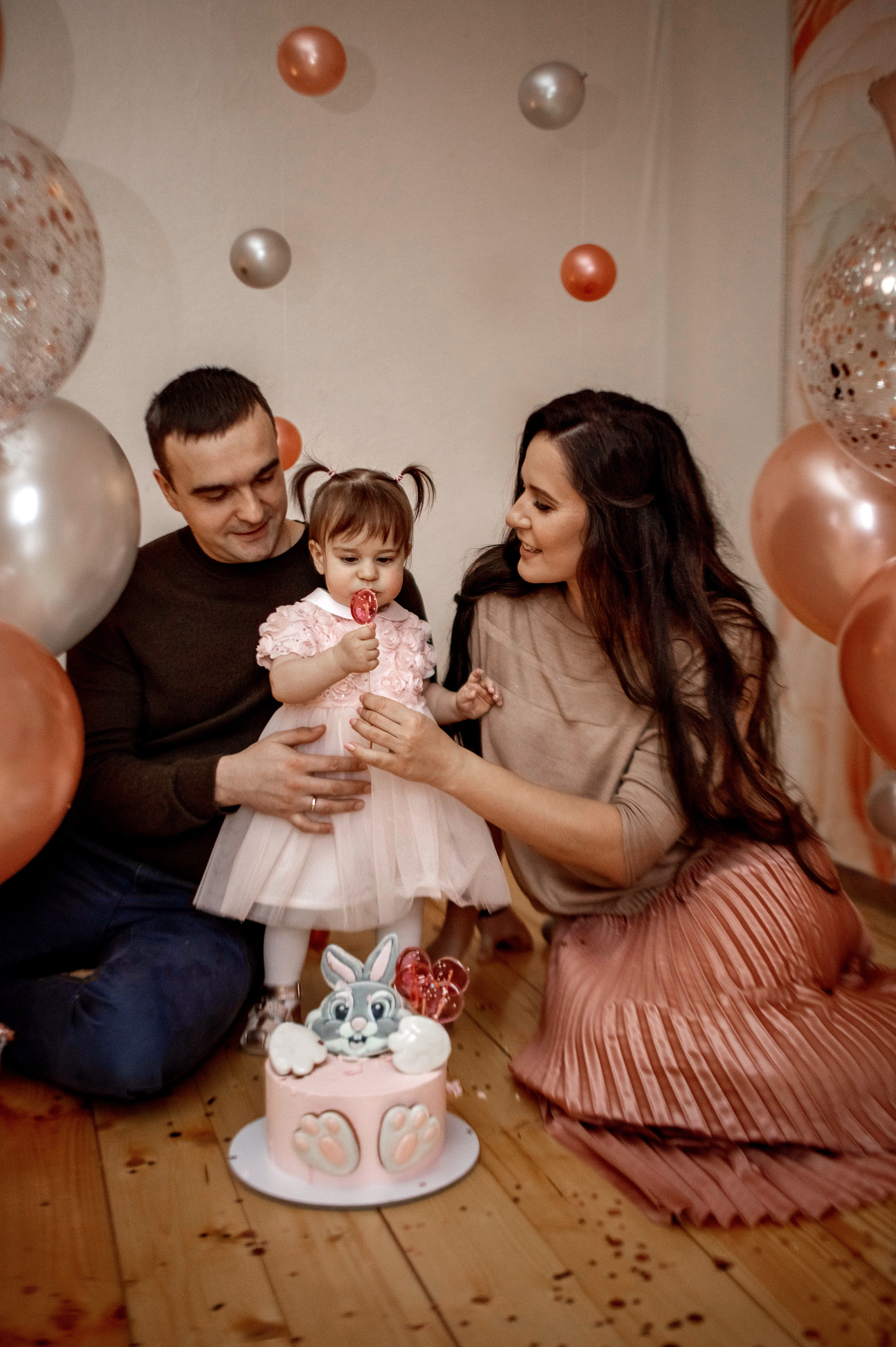 Годик Аделине. Детский и семейный фотограф в Твери Ольга Крестьянинова