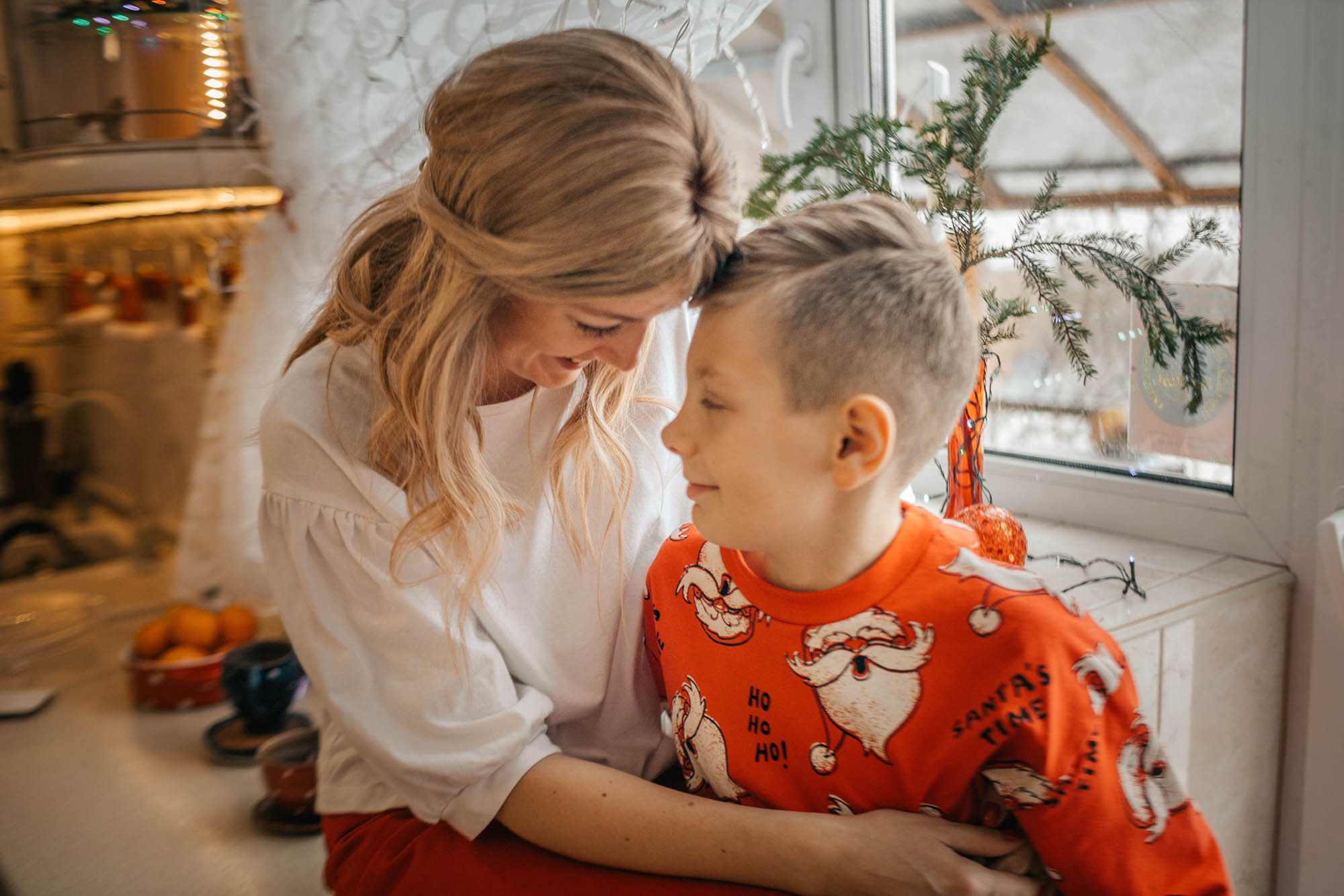 Новогодняя домашняя съёмка у Насти. Детский и семейный фотограф в Твери Ольга Крестьянинова