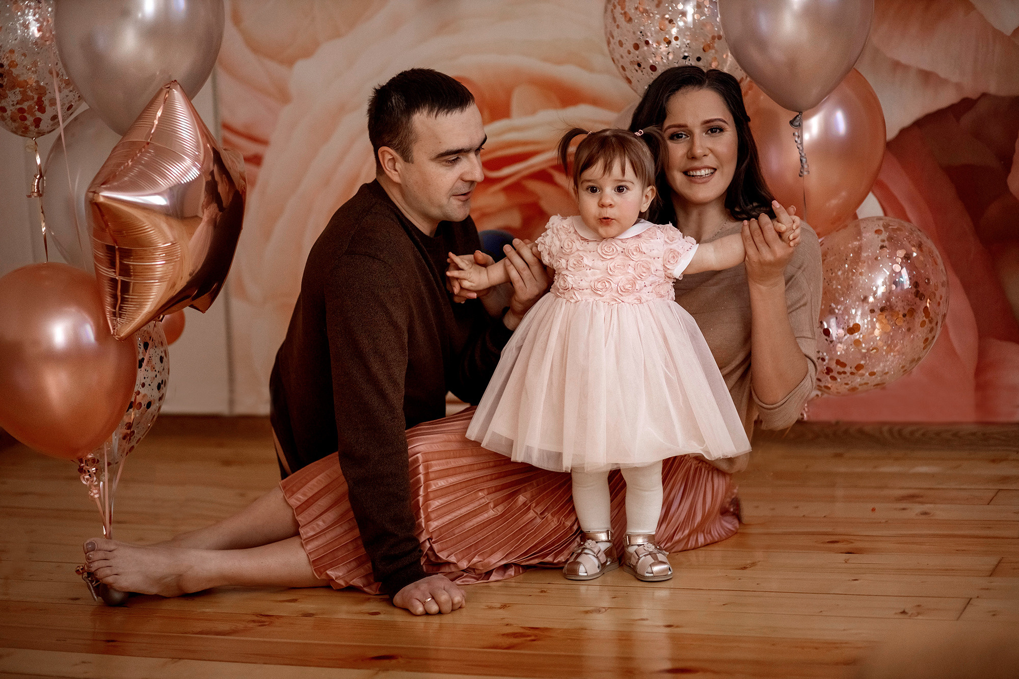 Годик Аделине. Детский и семейный фотограф в Твери Ольга Крестьянинова