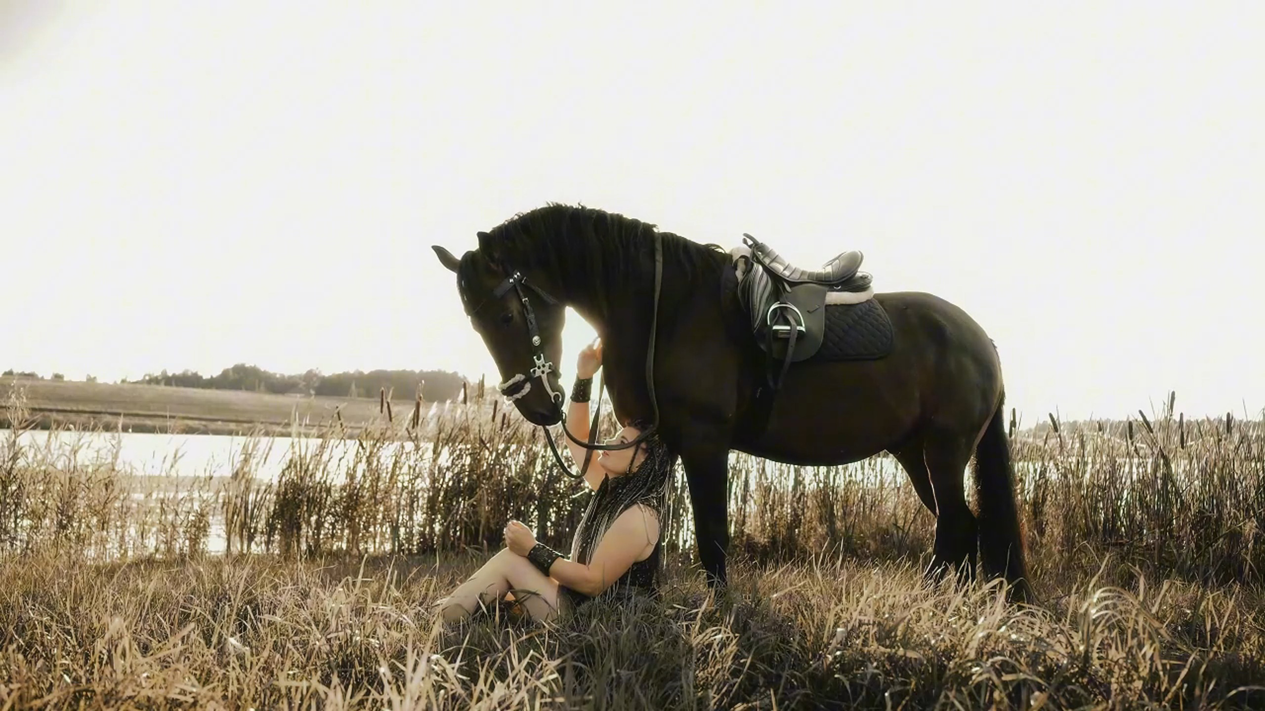 Анна — проводник в конный мир 🎬. Видеограф / Фотограф  — Яна Спащанская