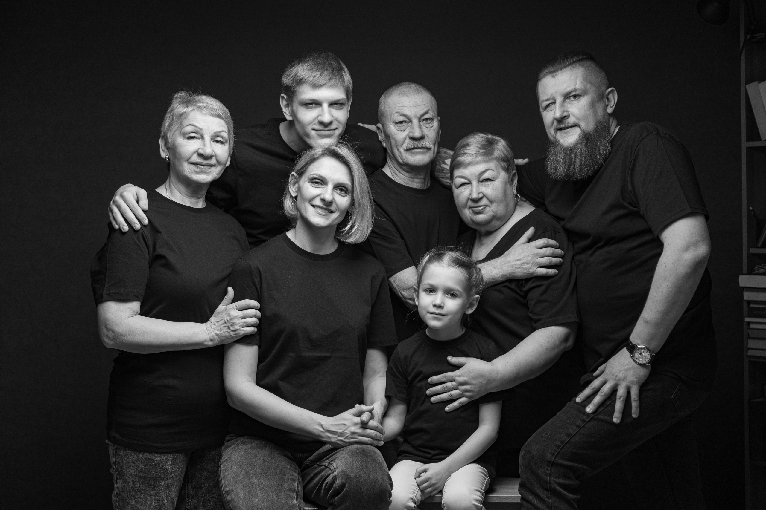 Портрет поколений в Великих Луках. Детский семейный фотограф Великие Луки Анна Никонова