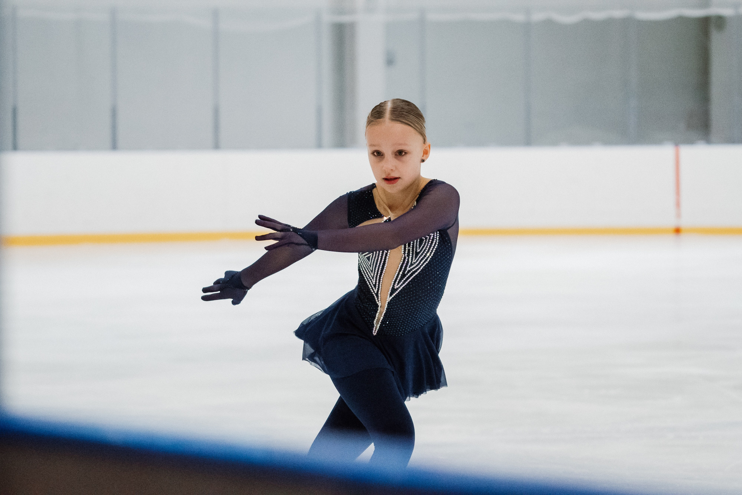 Соревнования по фигурному катанию на призы ФФКК НСО. Воробьева Ксения — Спортивный и танцевальный фотограф Новосибирск