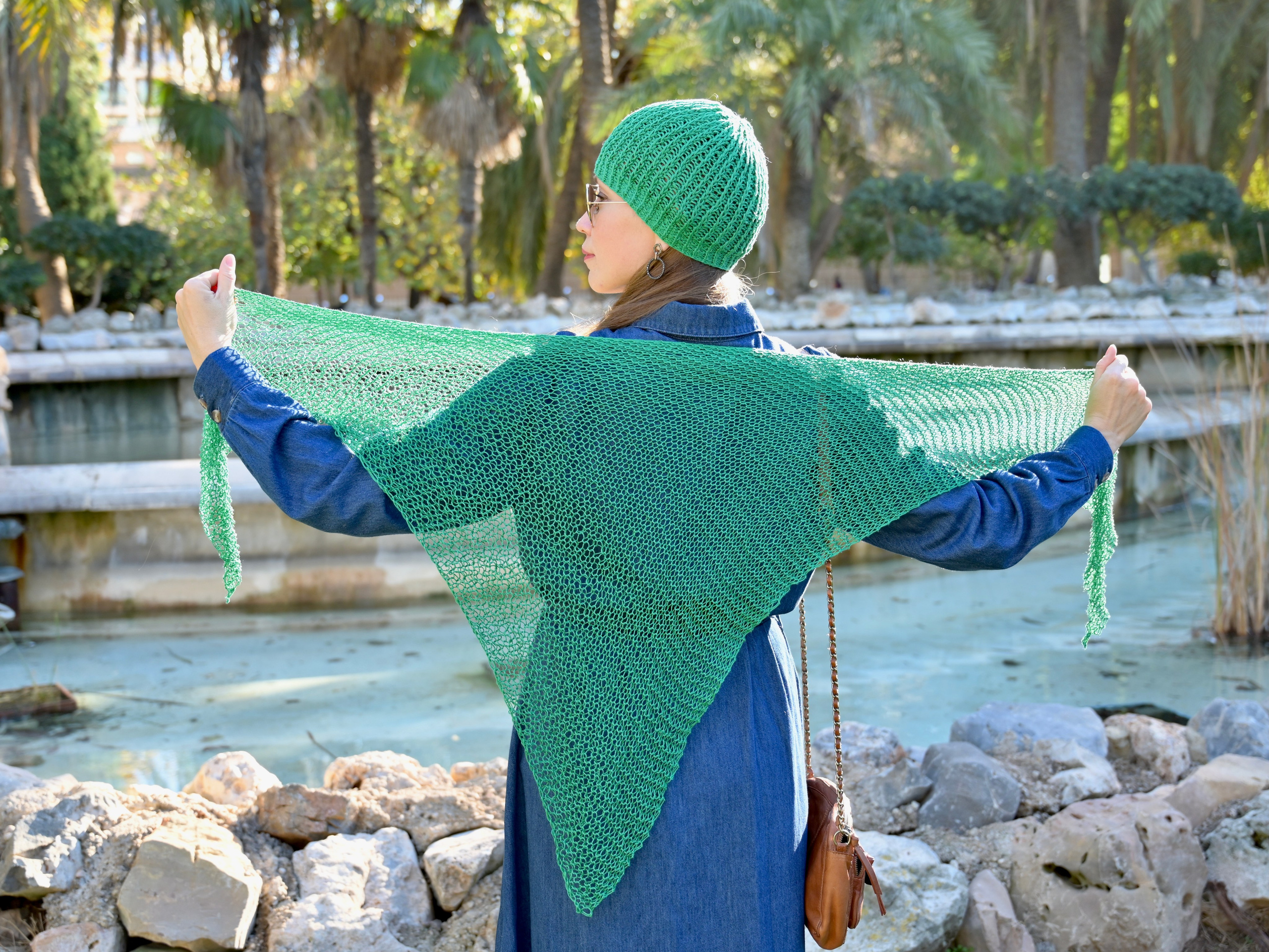 Вяжем шаль. Уроки по вязанию с Оксаной Бубновой