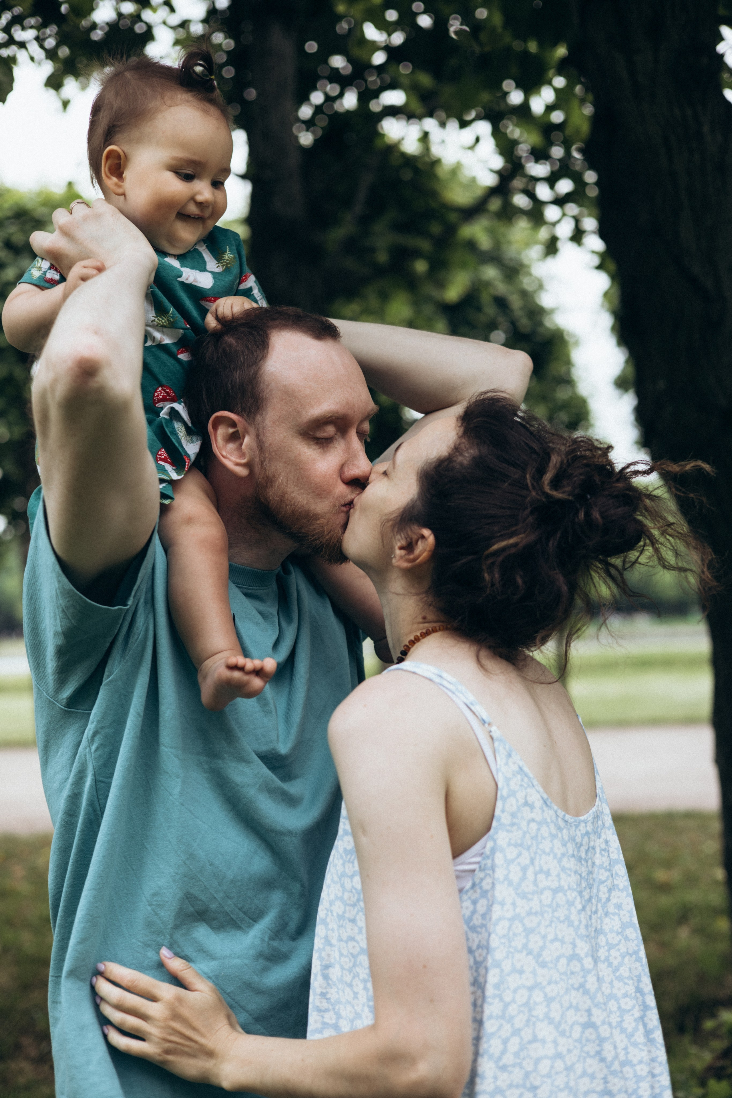 Семейная фотосессия в течение года