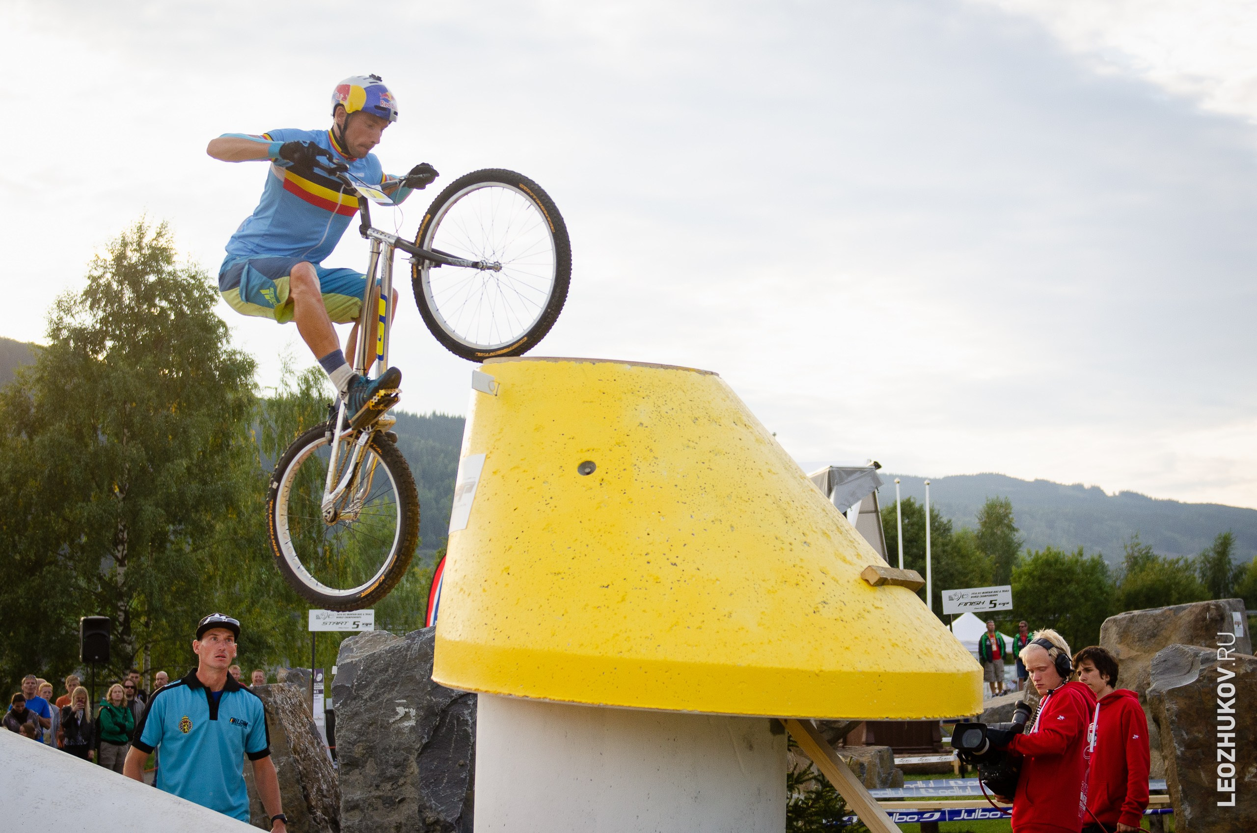 UCI Trials World Championships 2014. Sports photographer Leonid Zhukov