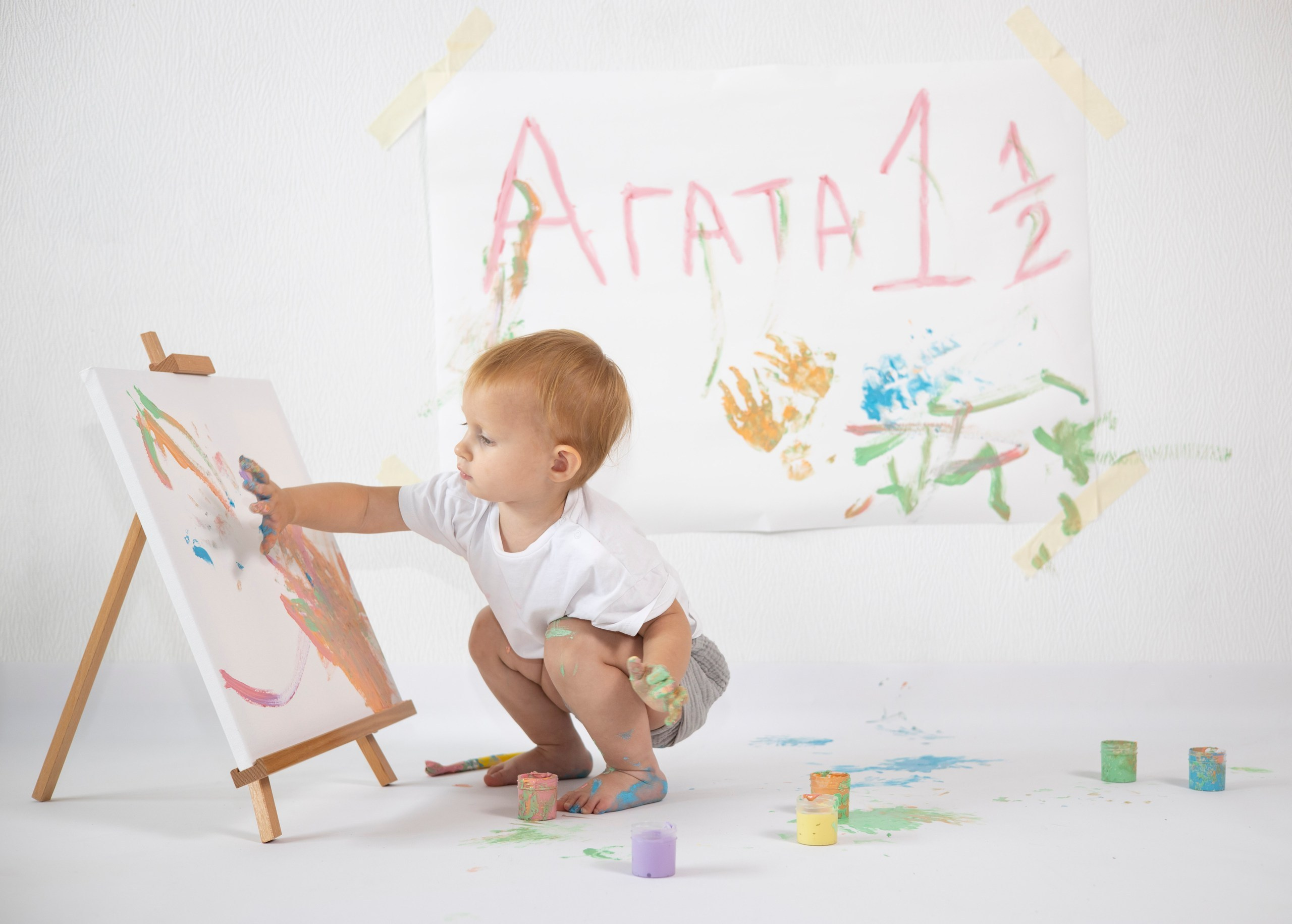 Фотосессия с красками. Фотокрошка — детская фотостудия в Новосибирске