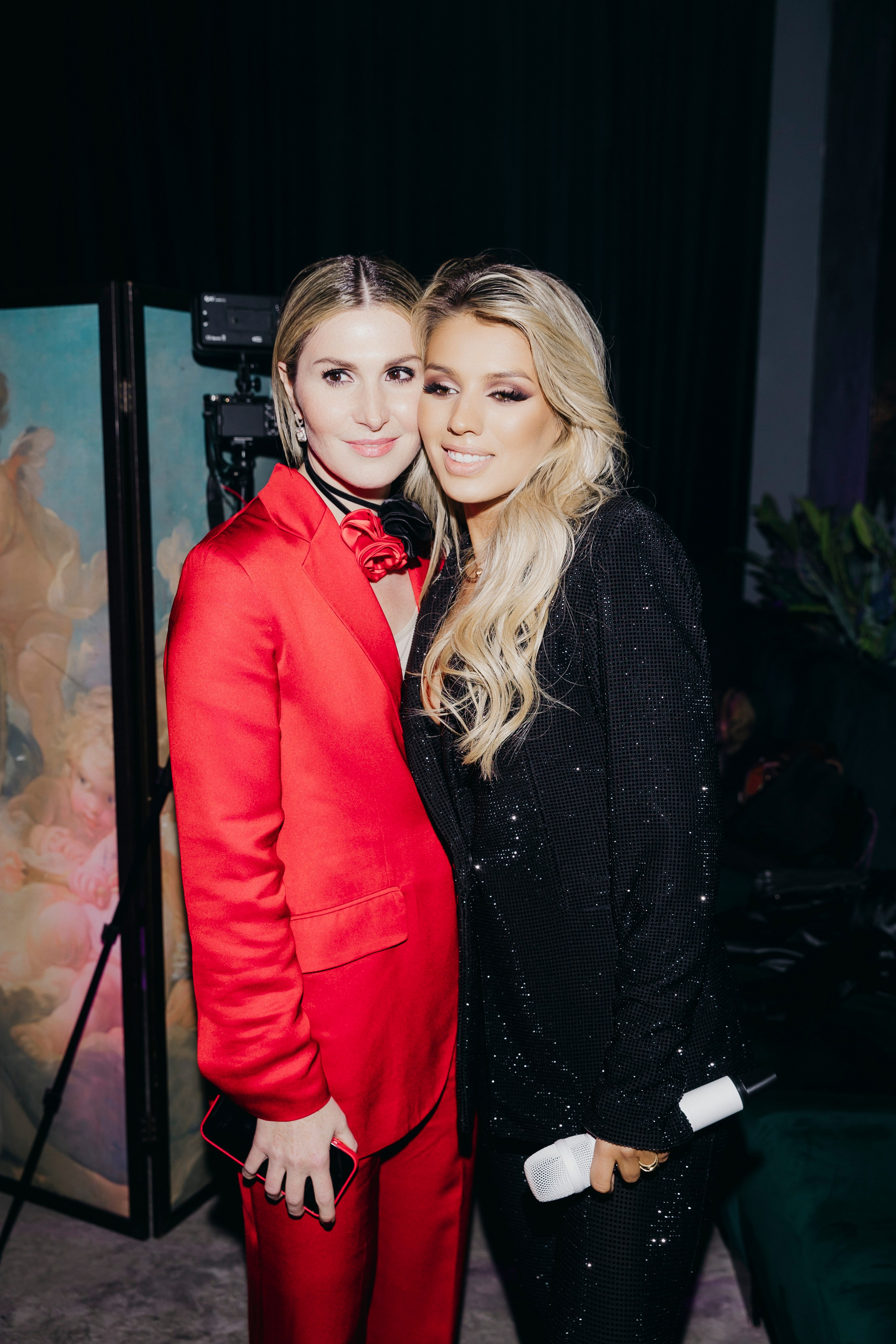 Лаура Джугелия и Люся Чеботина закрытая презентация нового альбома Люси Чеботиной