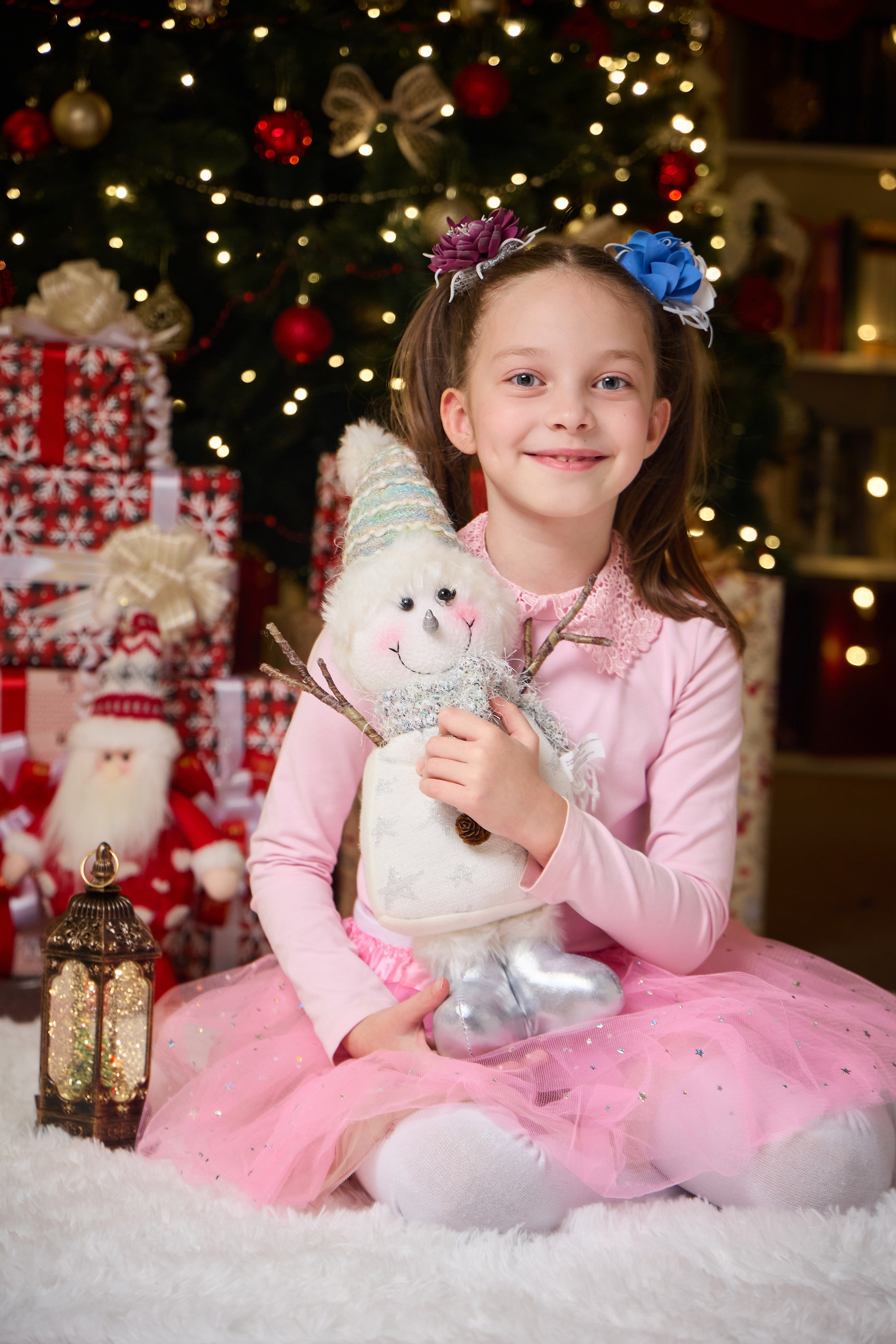 Новогодняя студийная фотосессия. Школьный фотограф, выпускные альбомы