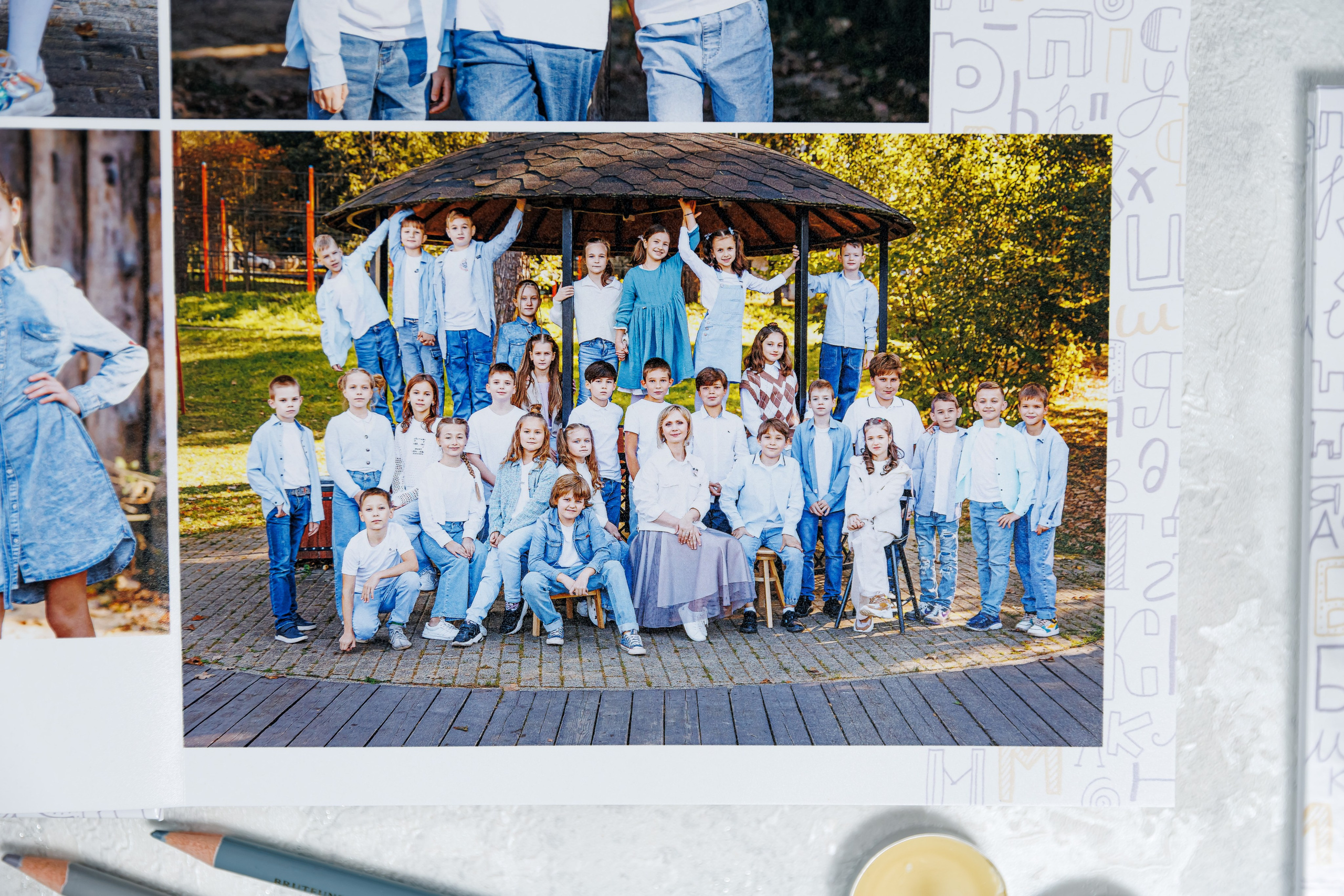 Выпускные альбомы 4 класс. Семейный и детский фотограф Комина Елена, Власиха, Одинцово