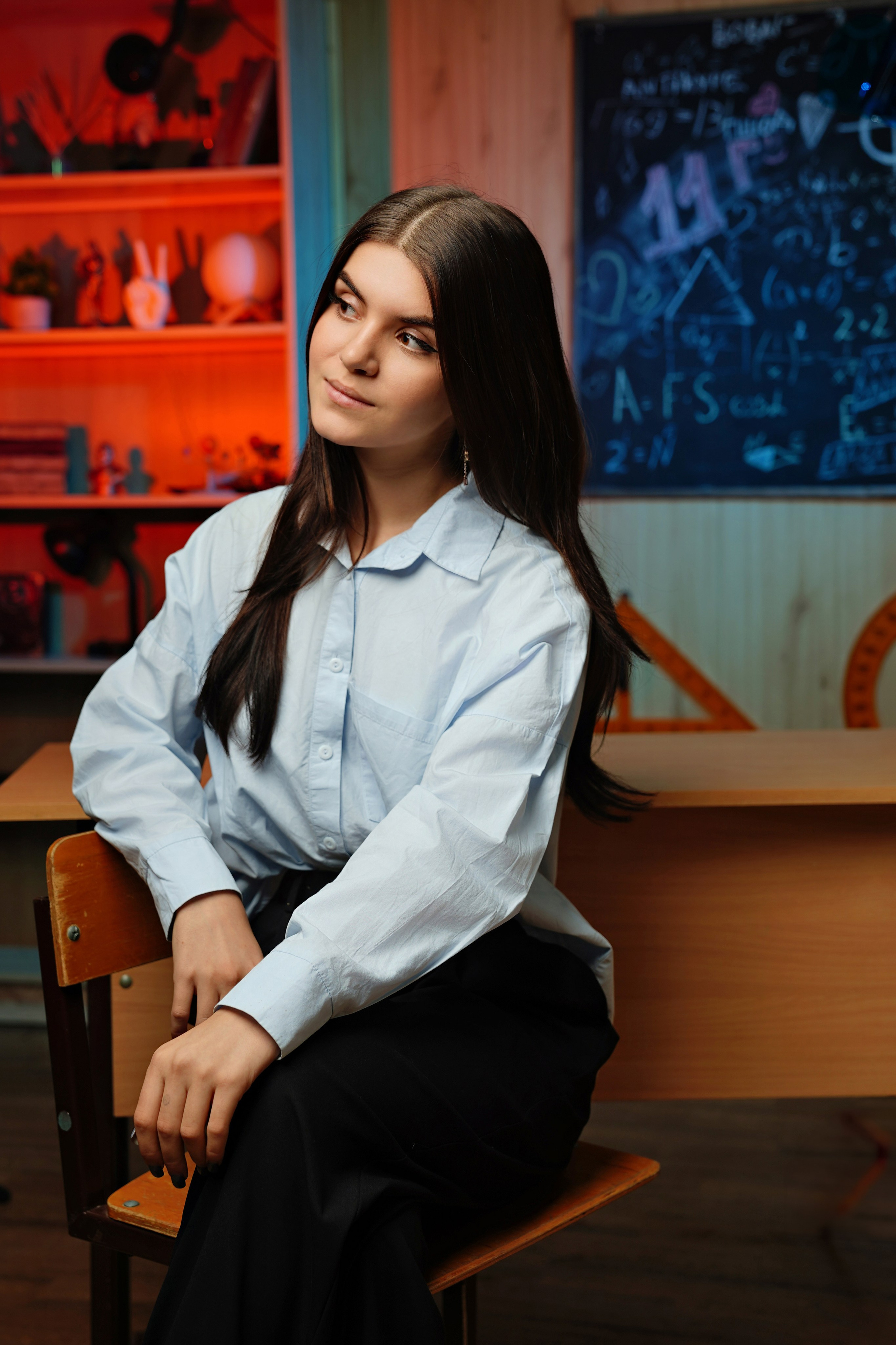 Стиль портрета в студии. GOTRA — выпускные альбомы в Тюмени