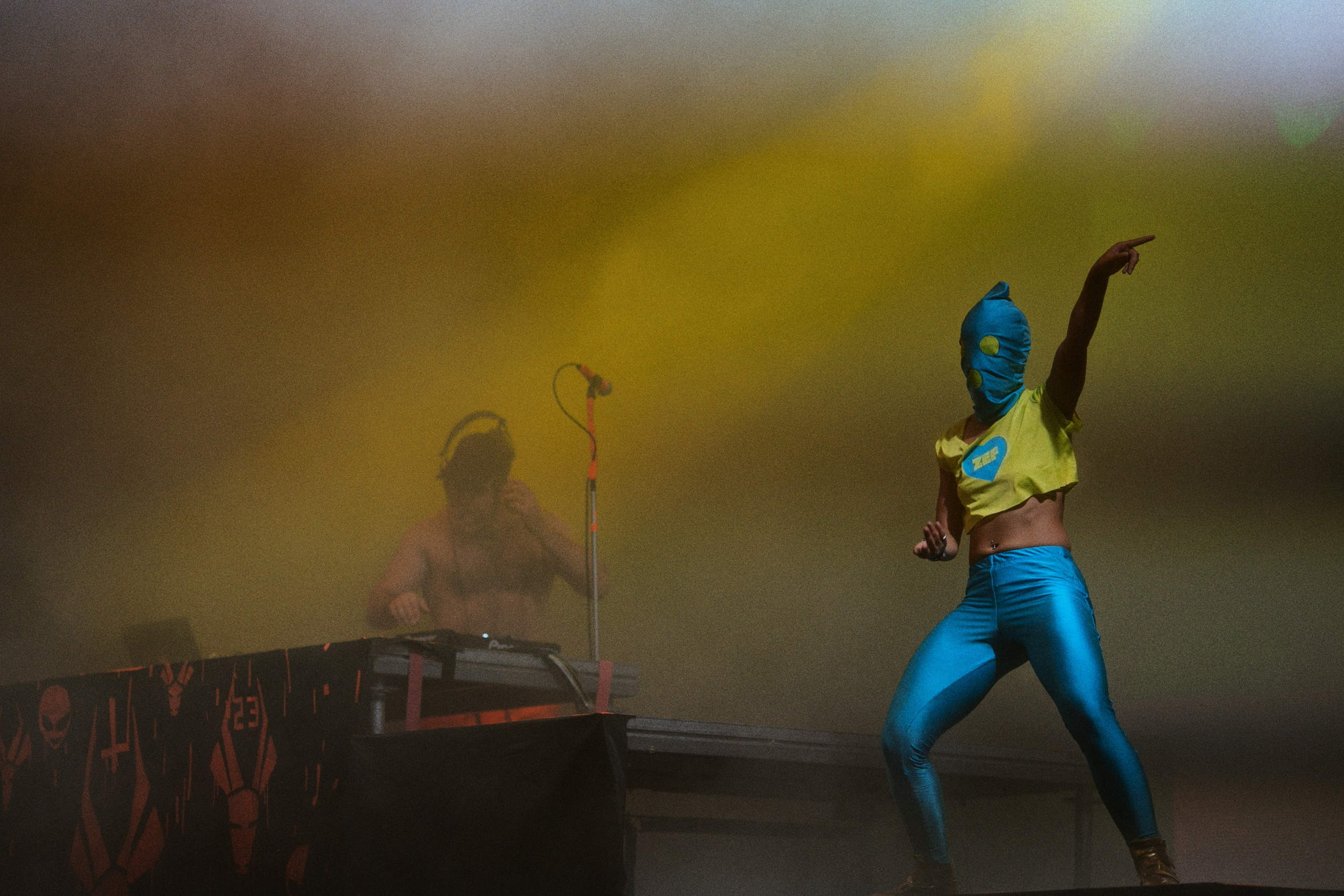 Yolandi x ninja / die antwoord. Фотограф Юрин Евгений