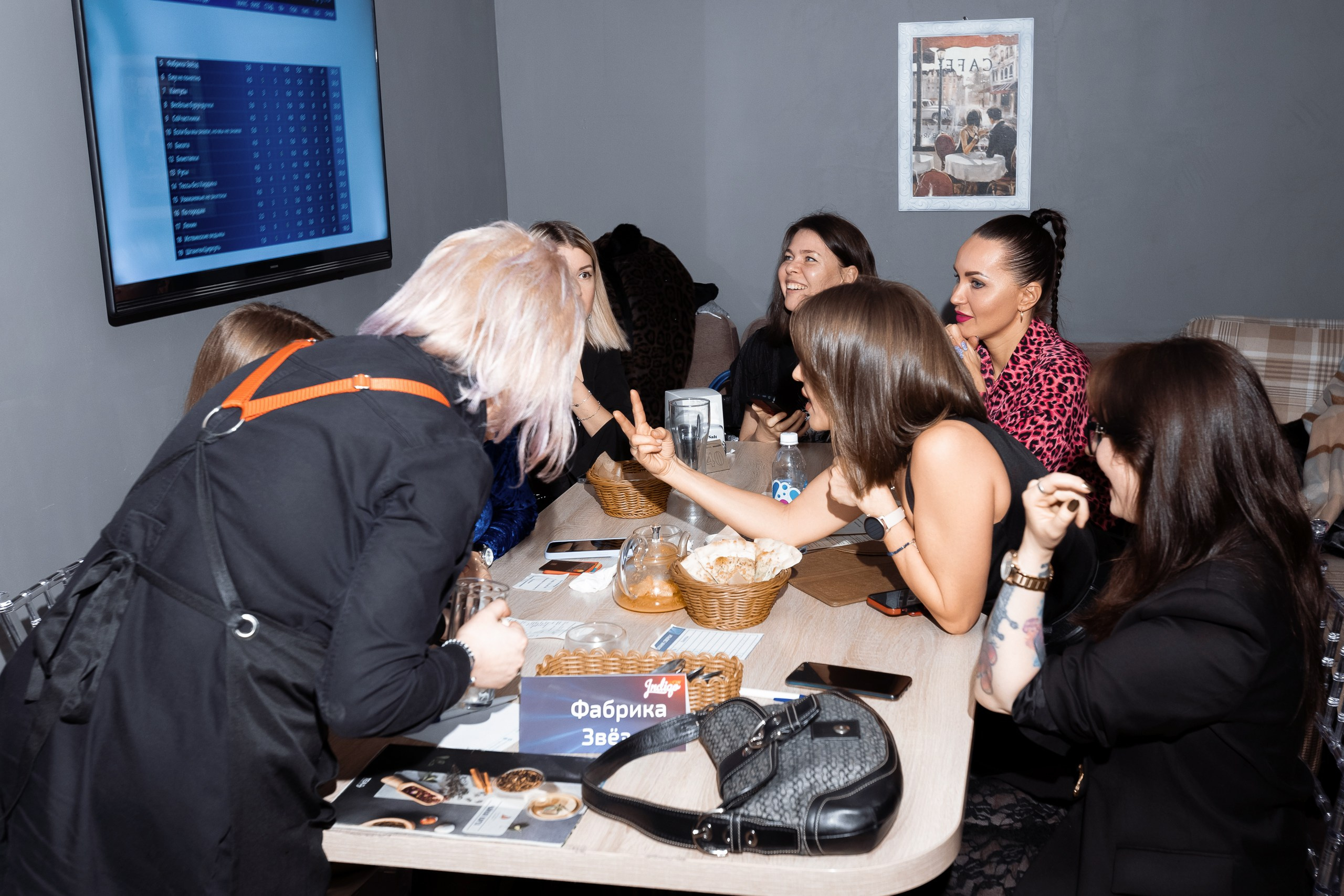 Фото с репортажа квиз-шоу ЛИГА ИНДИГО в ресторане Алые Паруса. Фотограф в Санкт-Петербурге — Сергей Петров