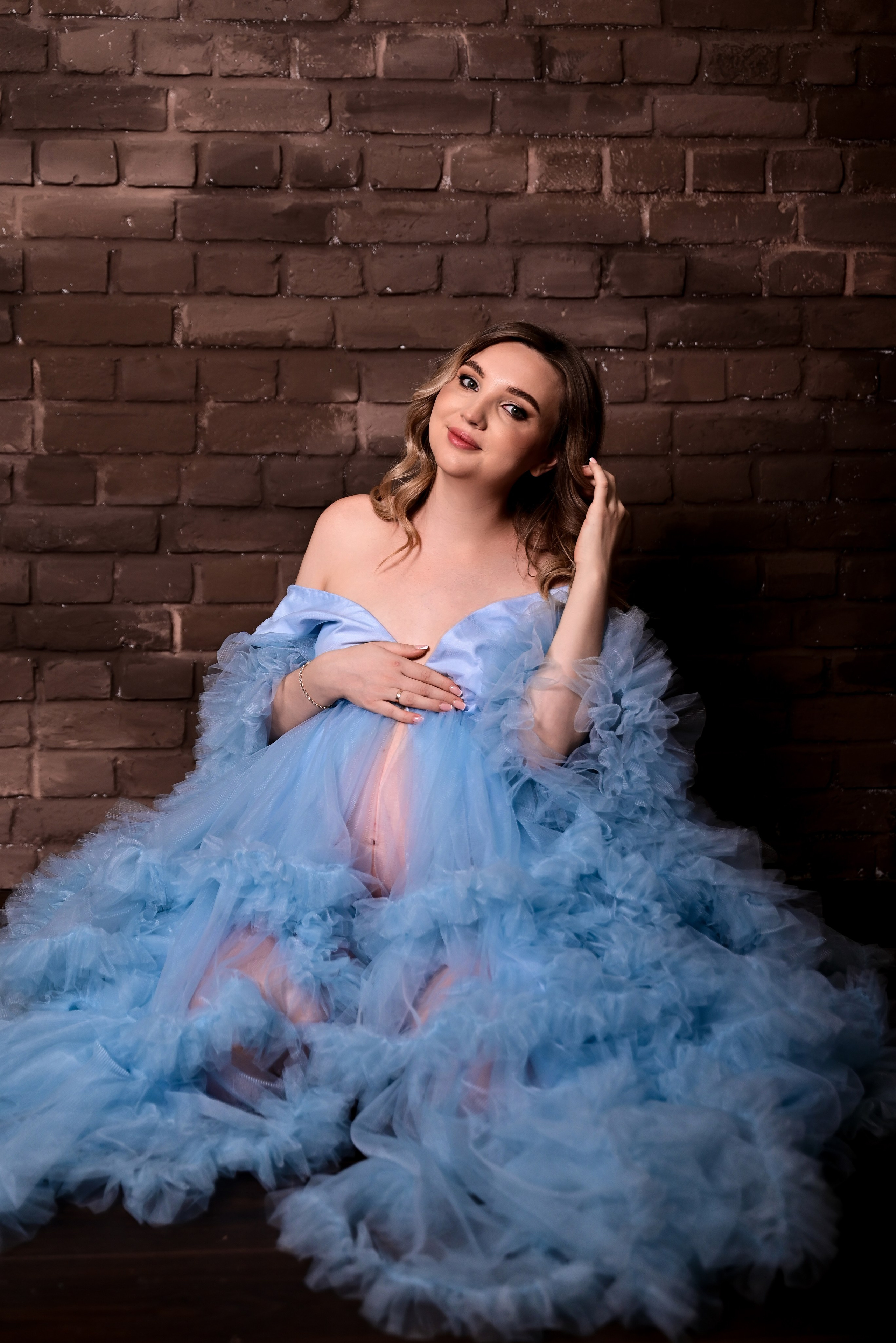 Беременность. Фотостудия Зефир. Фотосессии в студии под ключ. Москва. Семейные и детские фотосессии