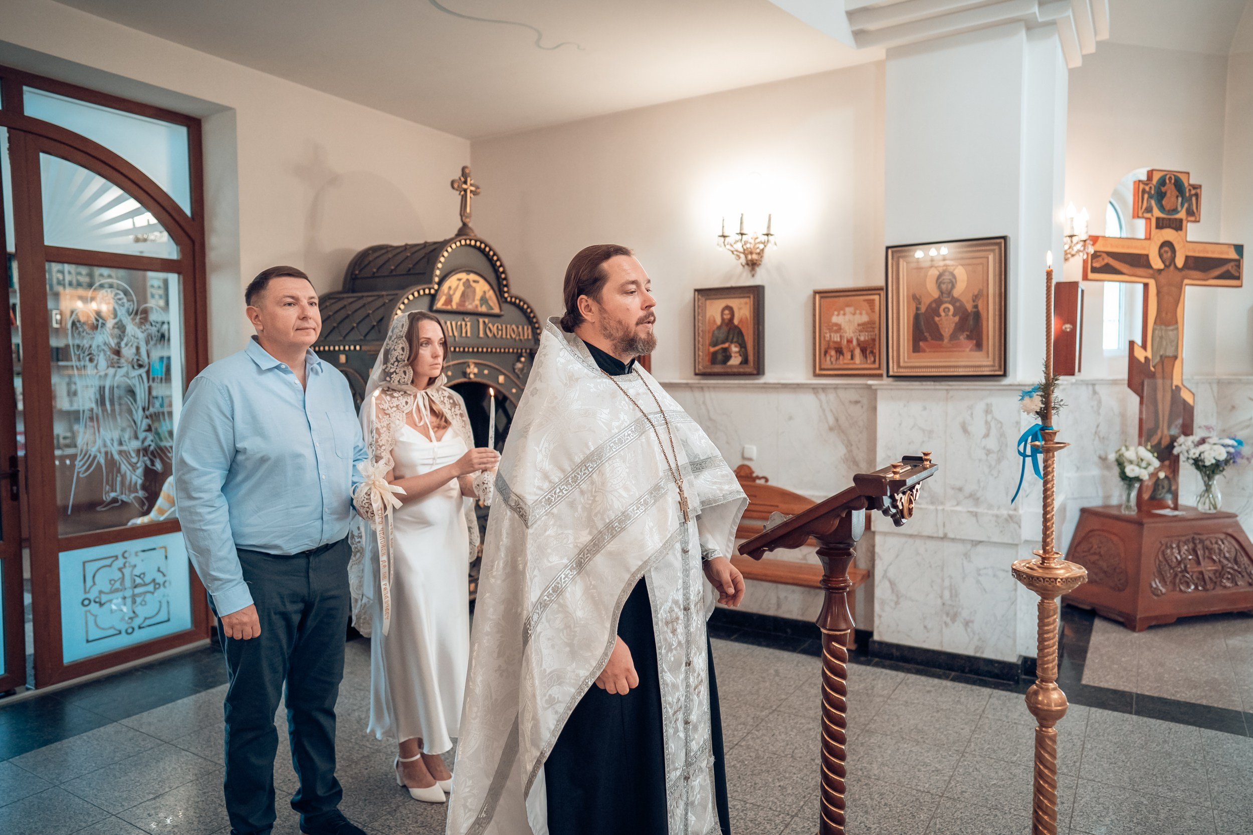 Венчание в храме Вознесения Господне г. Севастополь. Церковный фотограф Севастополь