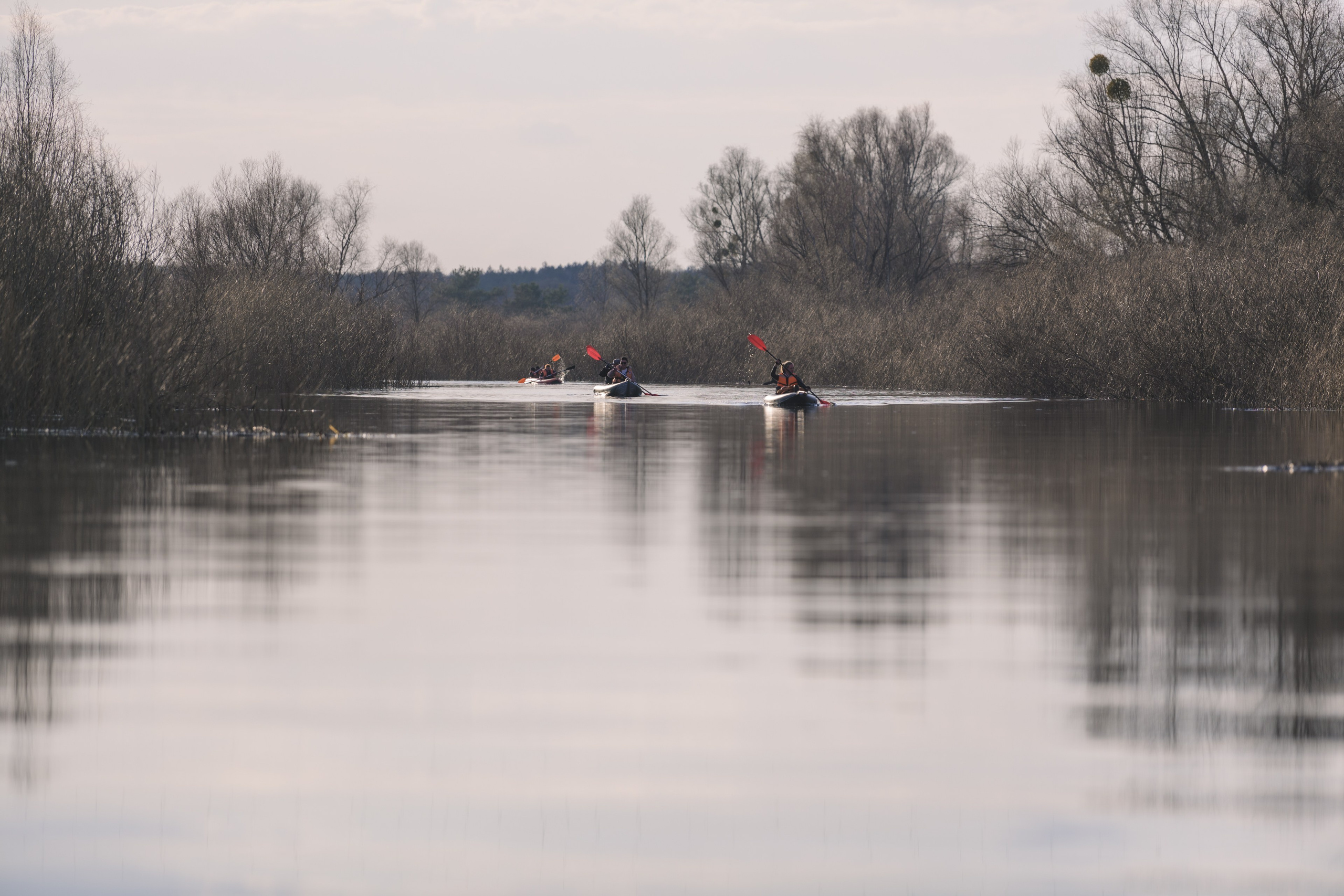 Сплав по реке Ипа 28 марта 2026 года. Репортажный фотограф Владимир Беляй