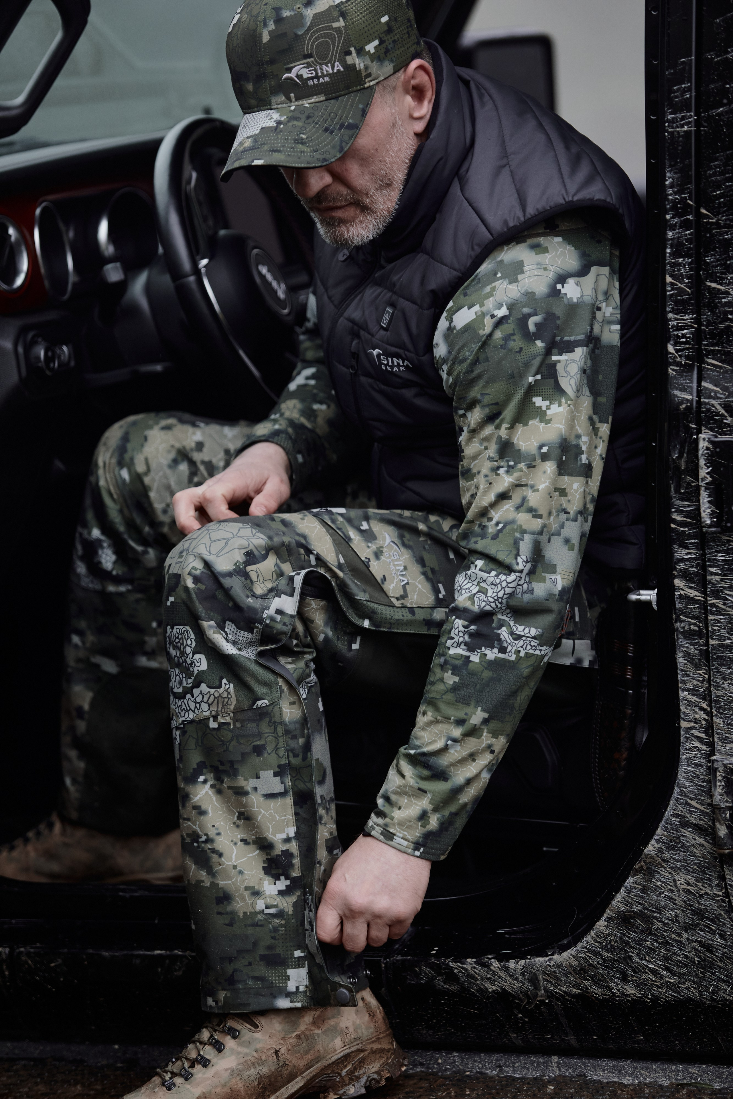 Съемка для бренда охотничьей одежды под ключ. Фотограф Продюсер в горах КБР / Москва Нальчик Горы