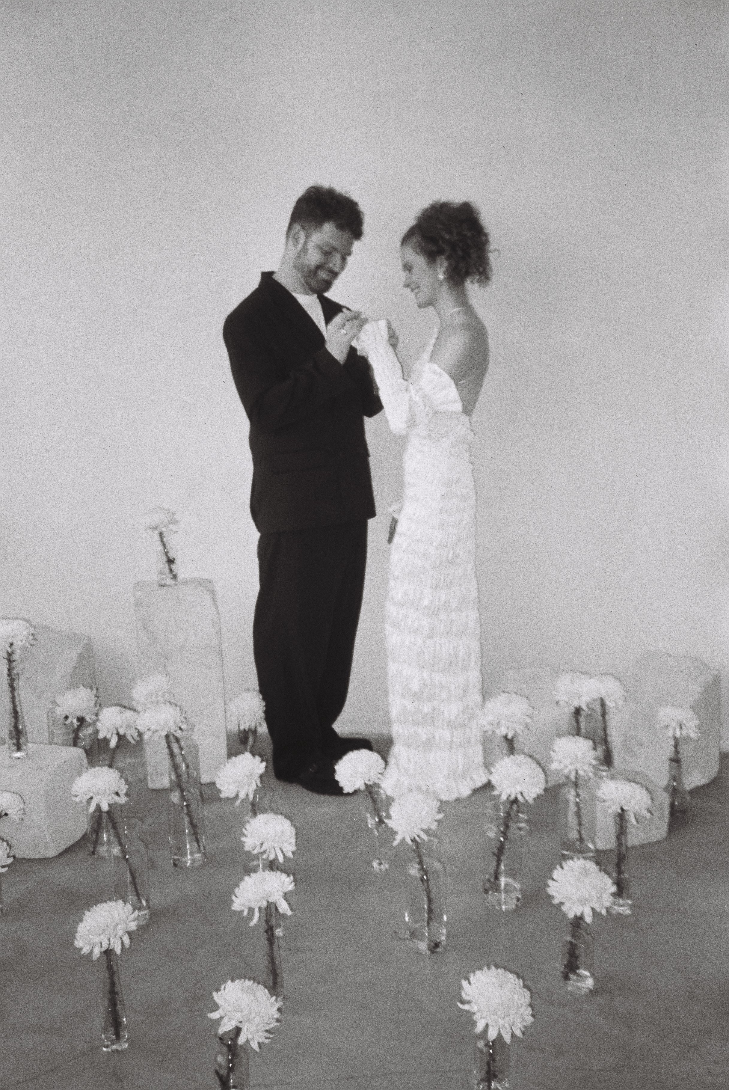 Свадебная фотосессия в студии. Свадебный фотограф в Москве Элина Ларченкова. Фото, которые цепляют