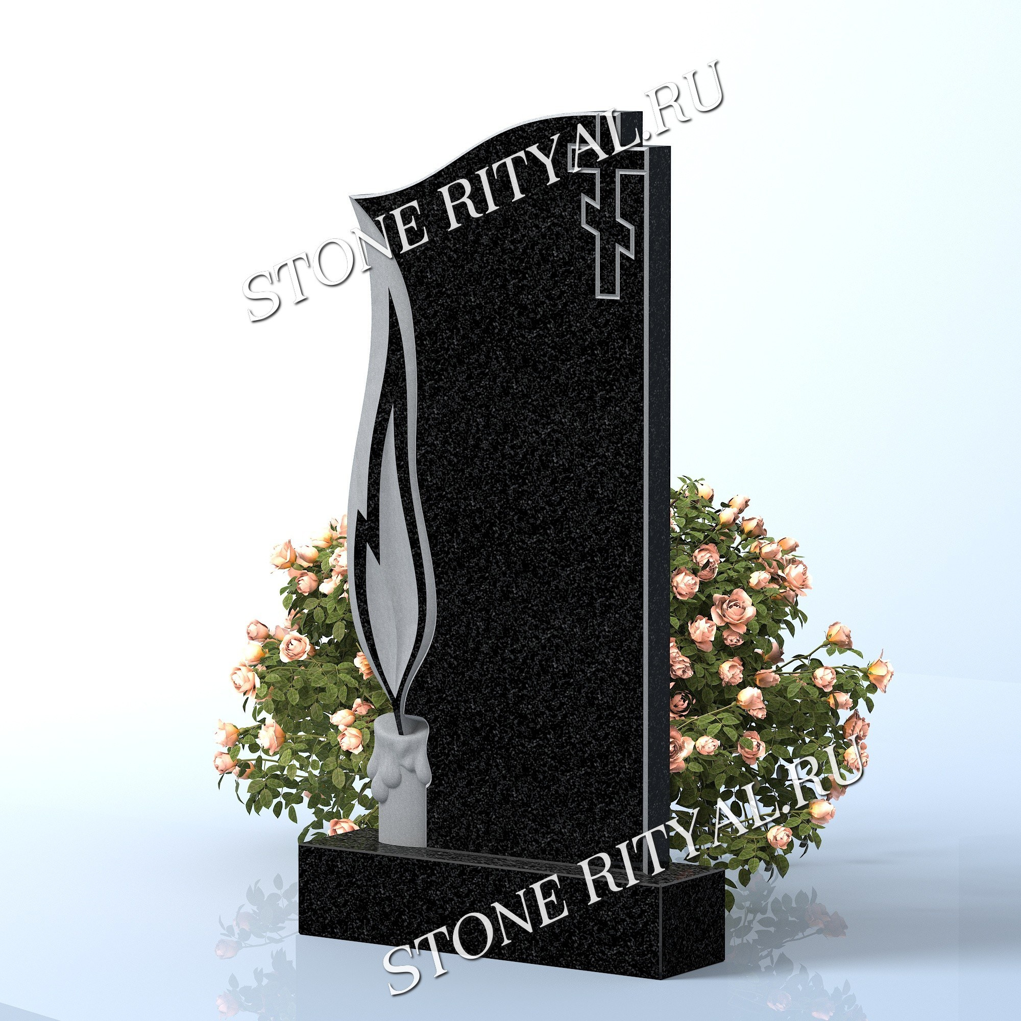 Вертикальные памятники фигурные. Изготовление и установка памятников в Москве и МО