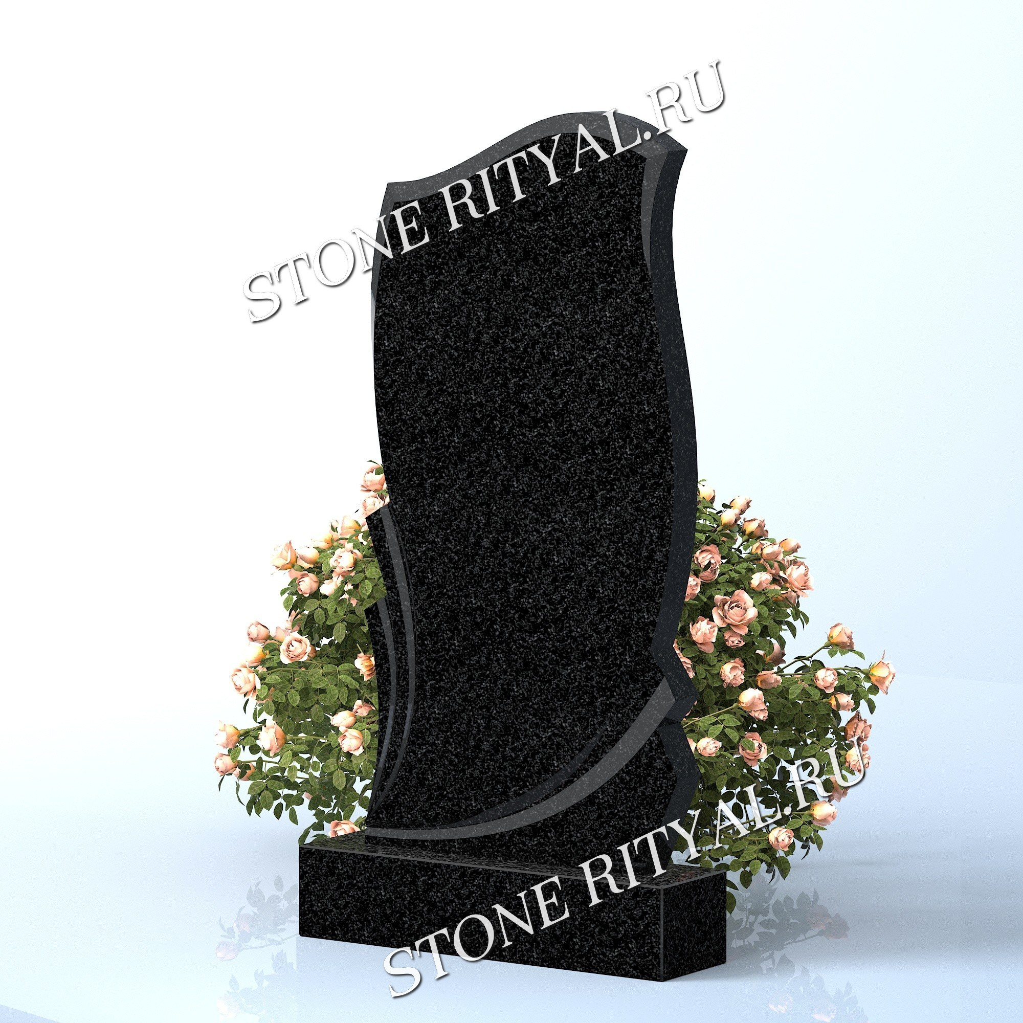 Вертикальные памятники прямые. Изготовление и установка памятников в Москве и МО