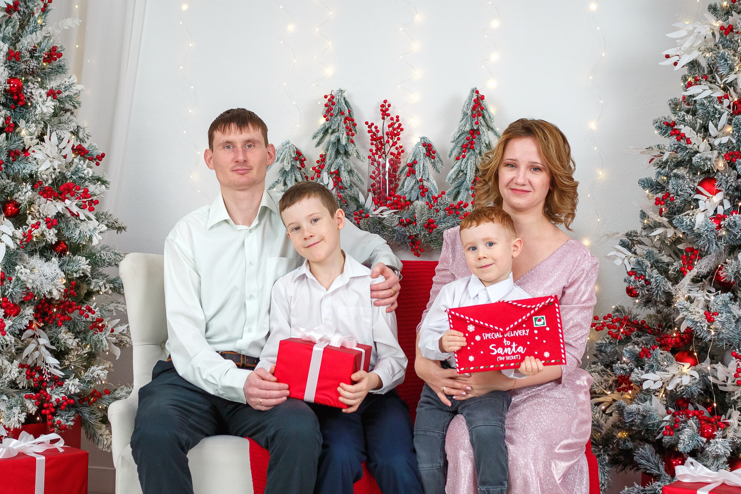 Новогодняя фото студия в Щелково (Фрязино, Ивантеевка) и в Москве