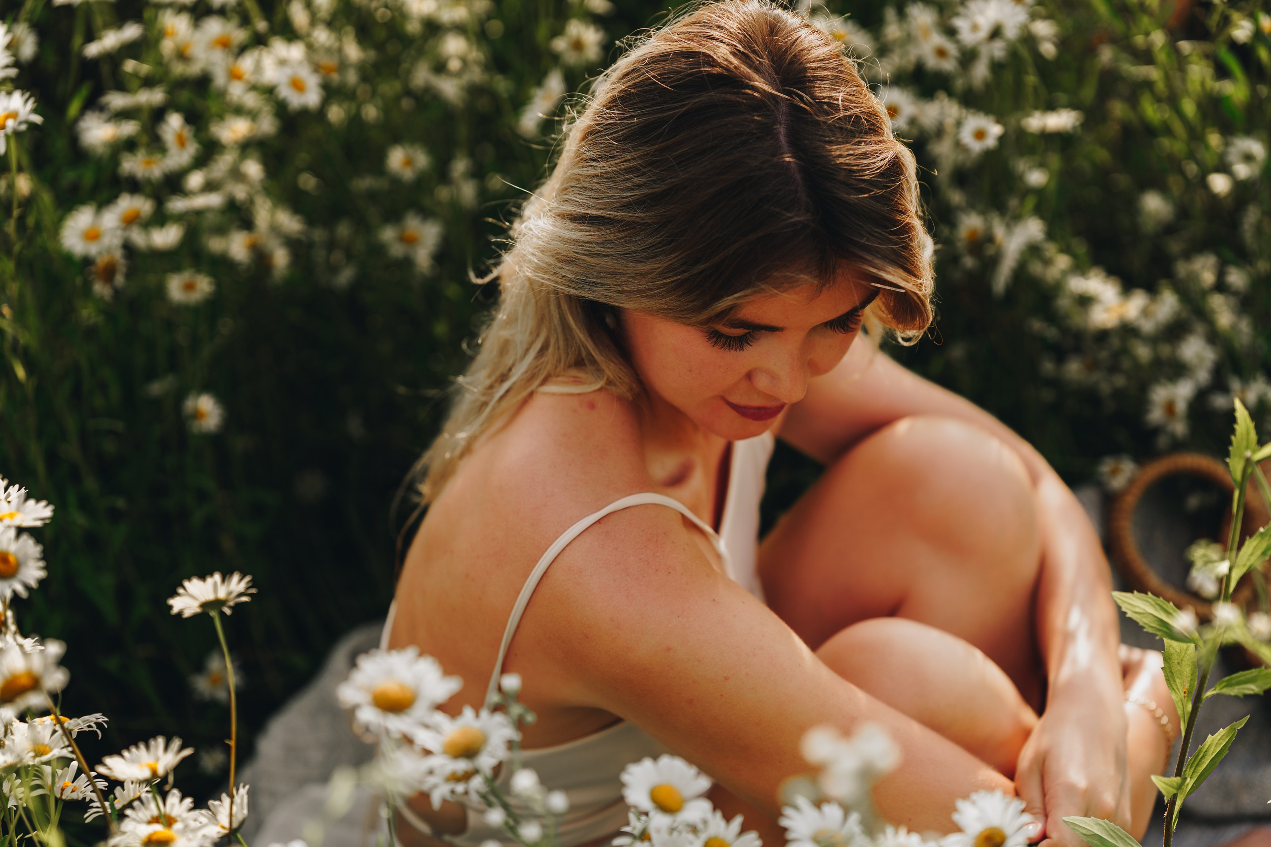 Елена, Богослово, ромашковое поле. Наталья Дукалова фотограф Щелково Королев Пушкино Москва Балашиха