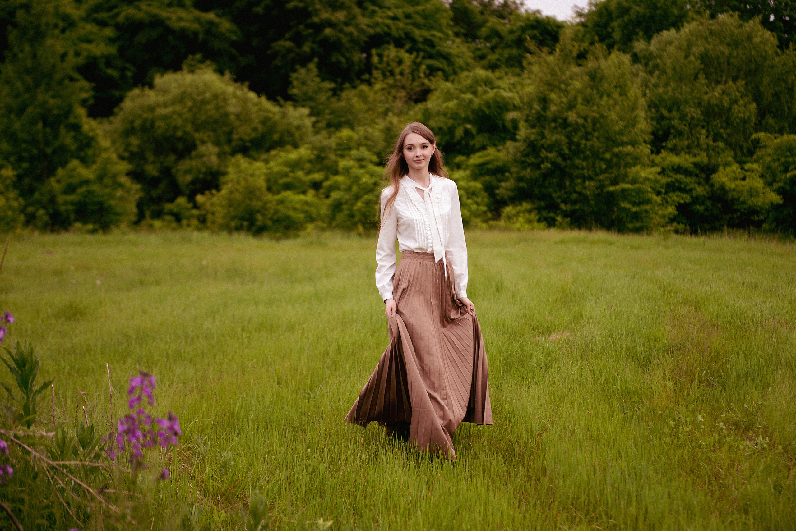 Фотосессия с лошадью. Модель Дарья. Фотограф в Хабаровске