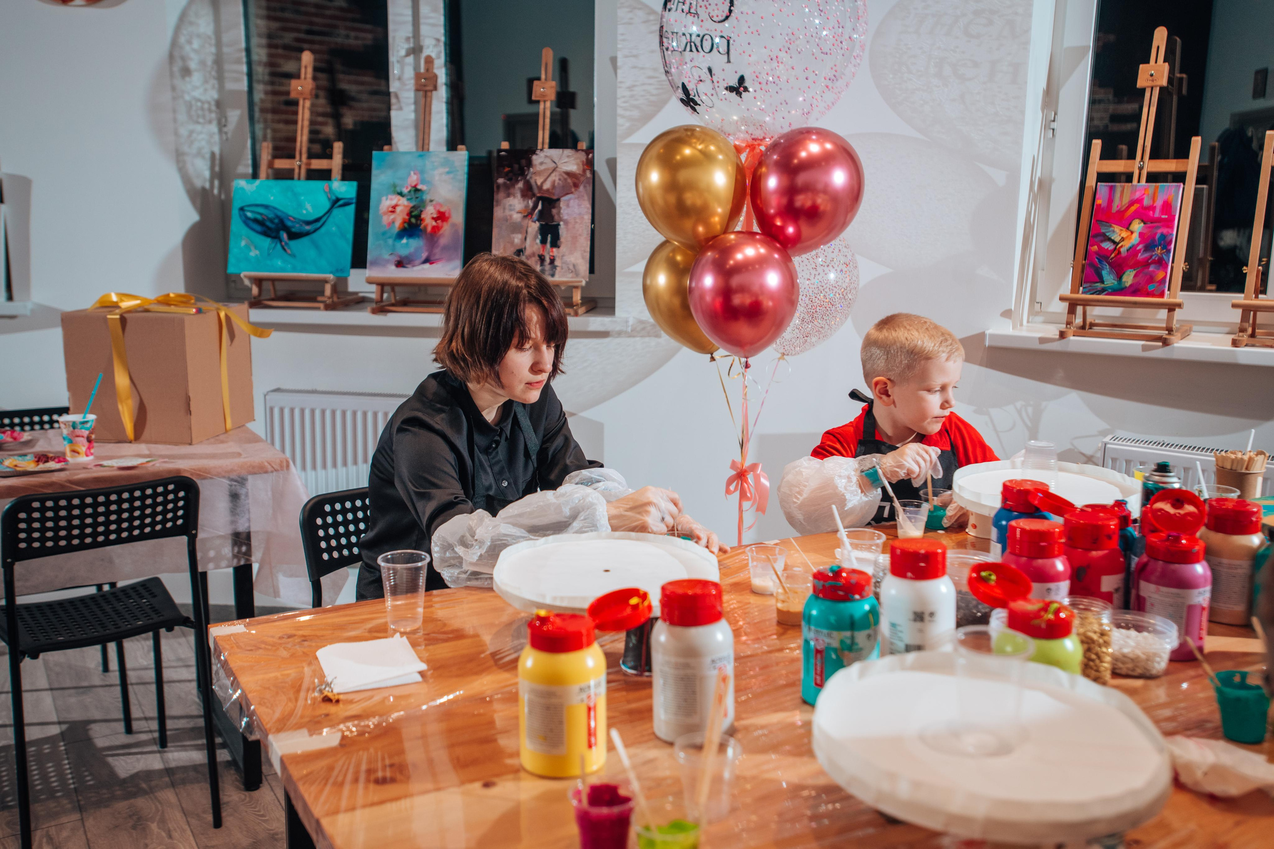 Детский день рождение. Фотограф Алла Елисеева