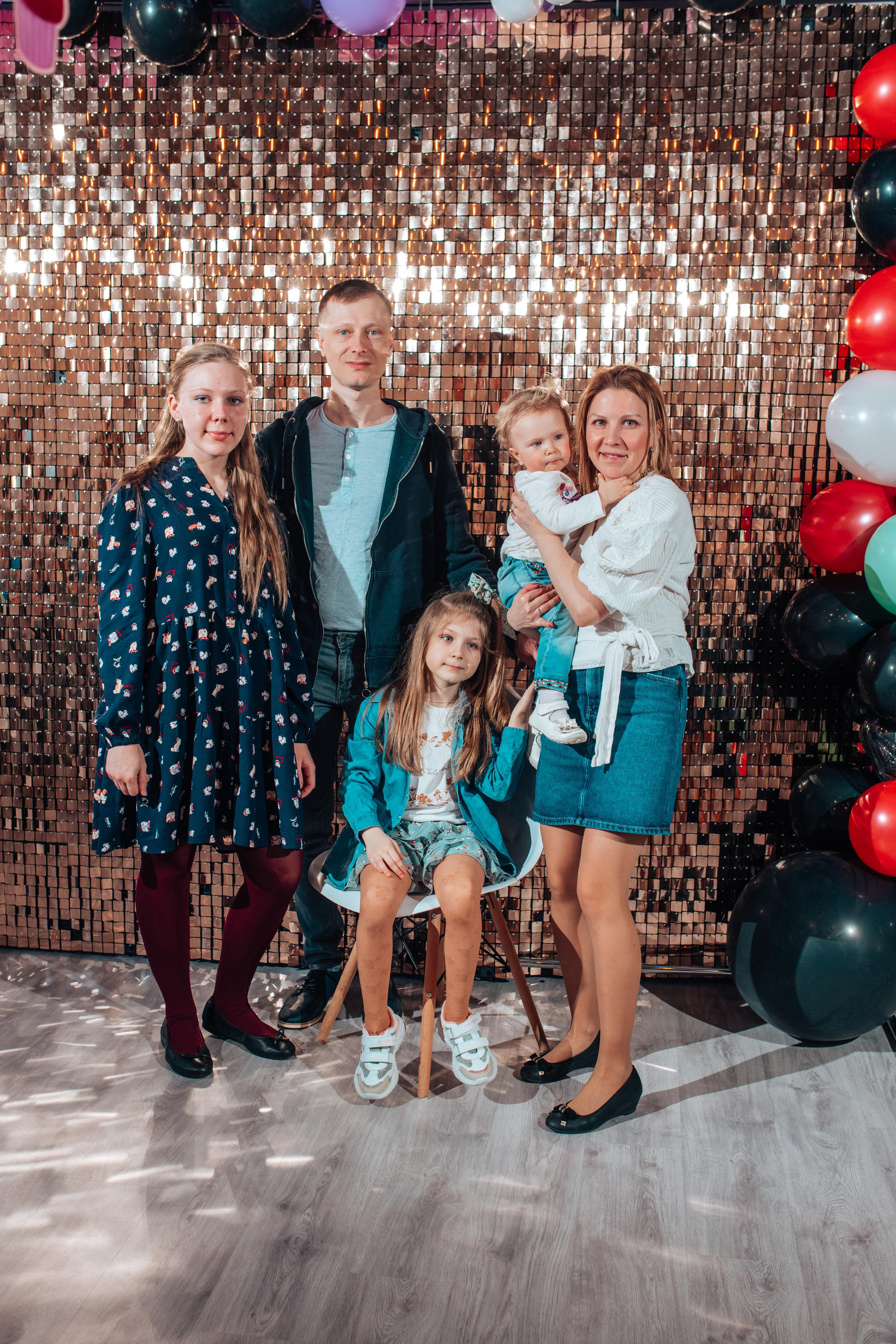 Детский день рождение. Фотограф Алла Елисеева