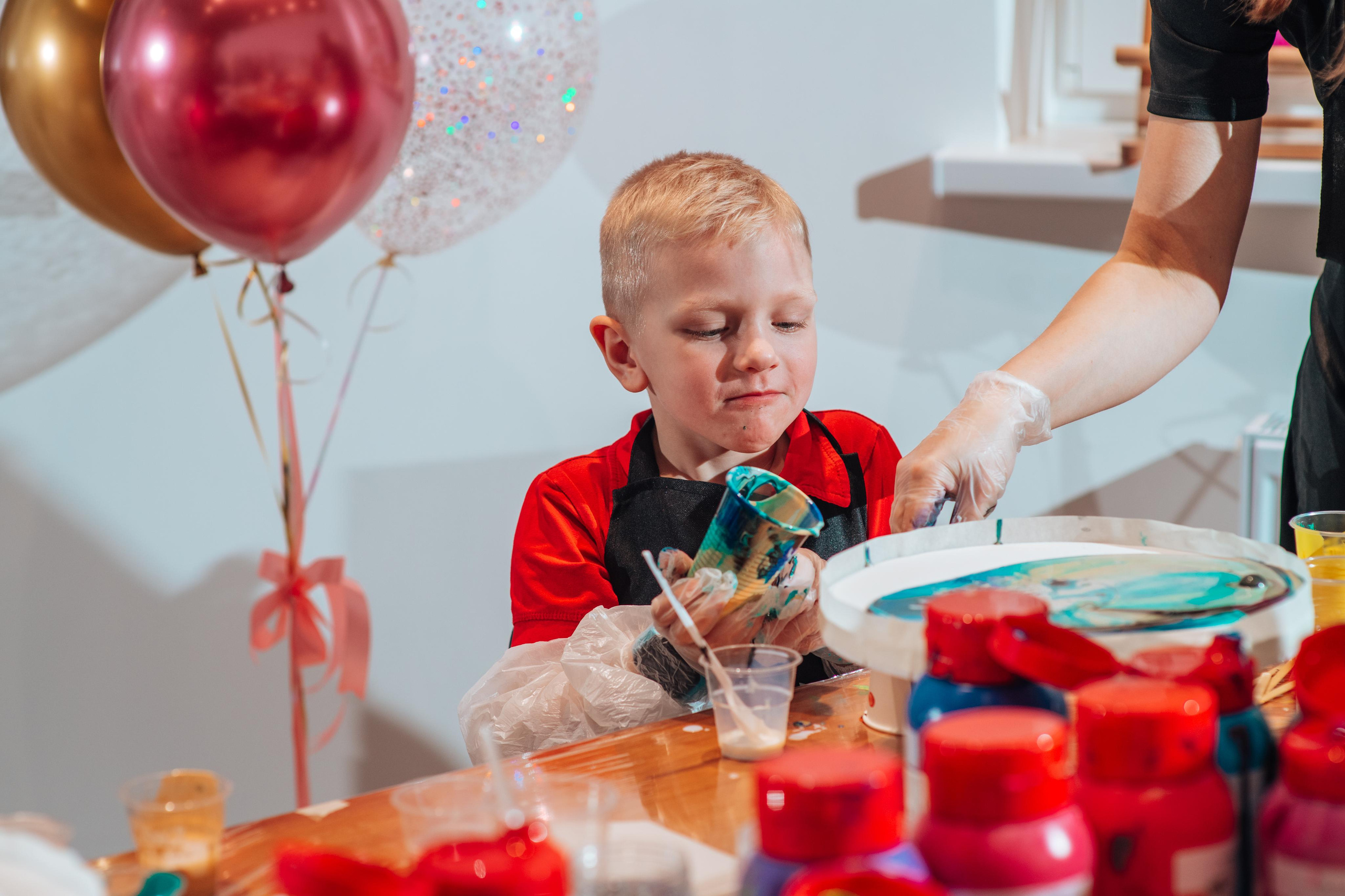 Детский день рождение. Фотограф Алла Елисеева