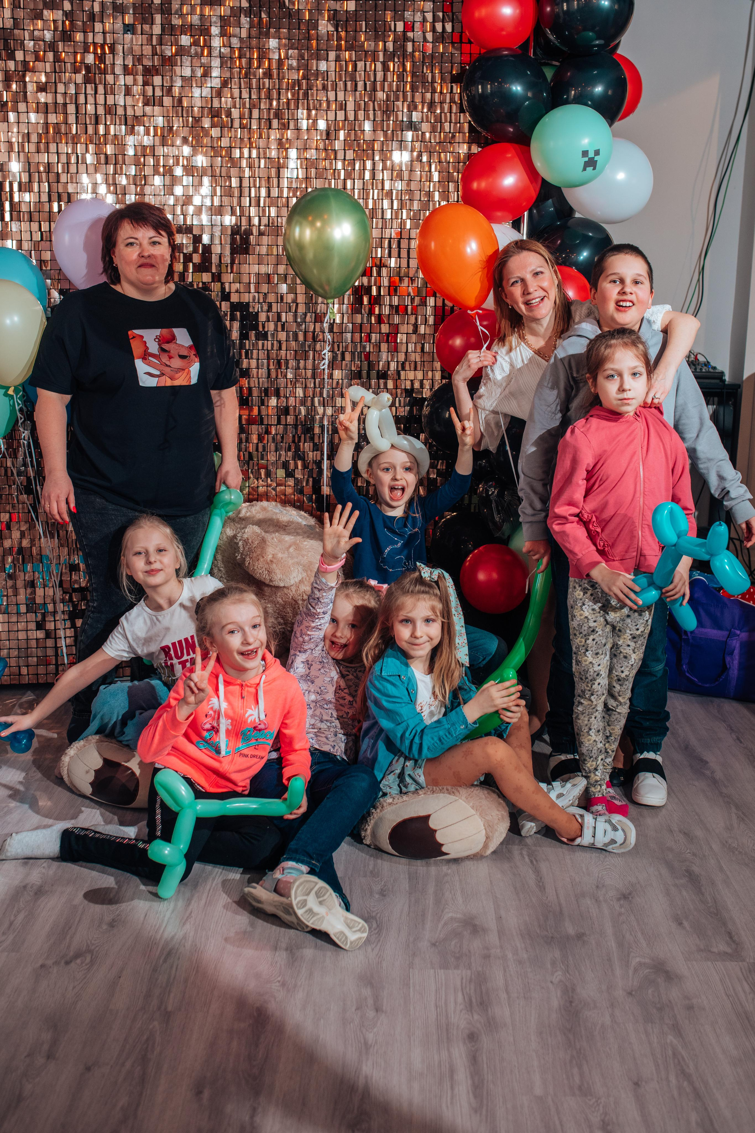 Детский день рождение. Фотограф Алла Елисеева