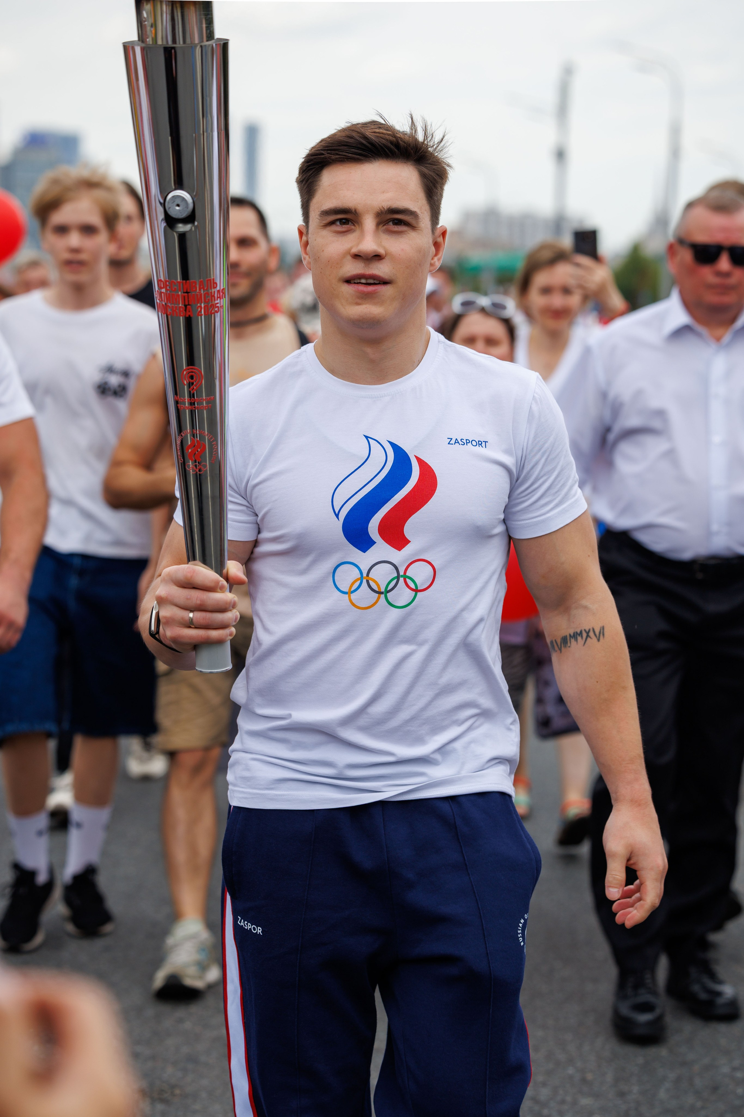 Никита Нагорный на фестивале Олимпийская Москва 2025