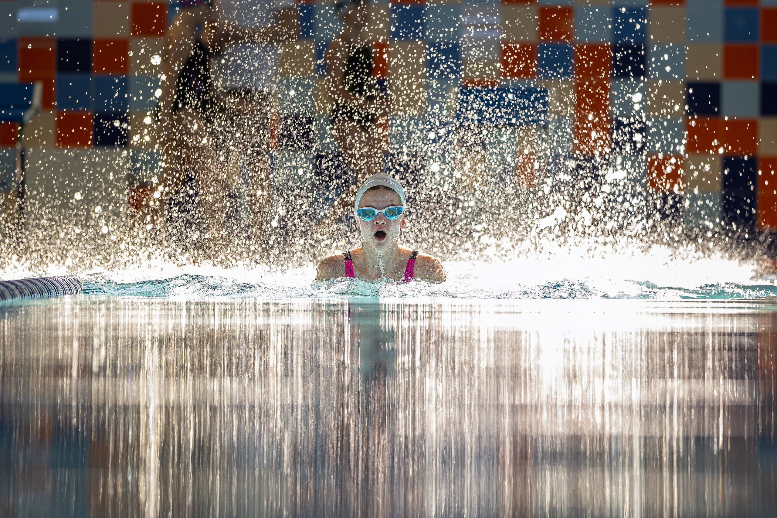 Мартовское солнышко на Весенних стартах клуба по плаванию Begin Swim. Свадебная фотосъёмка в Москве, Туле