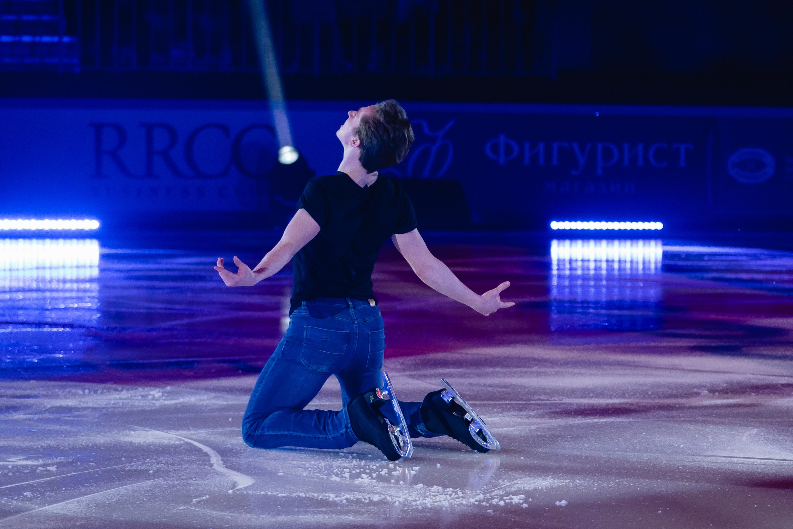 Шоу «Чемпионы на льду» в Новосибирске. Воробьева Ксения — Спортивный и танцевальный фотограф Новосибирск