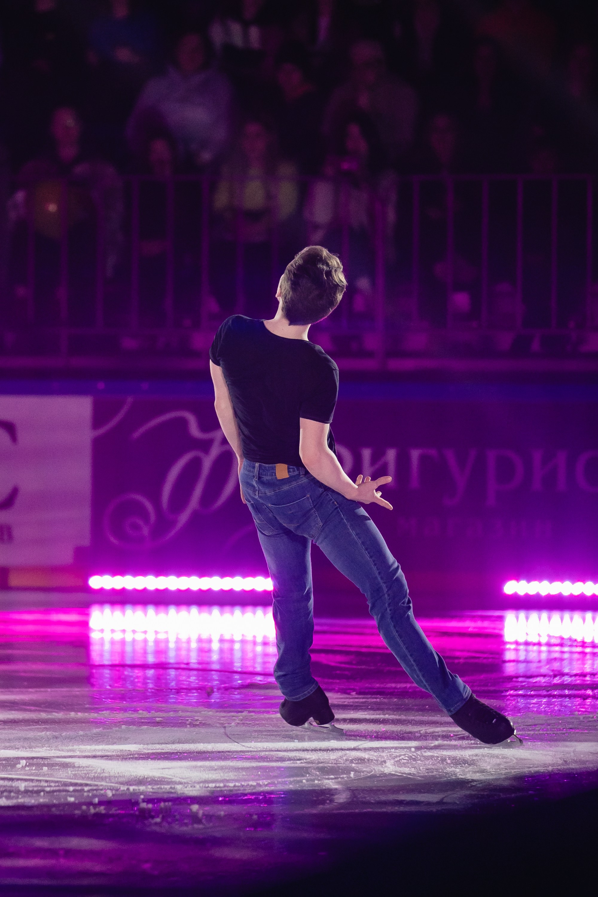 Шоу «Чемпионы на льду» в Новосибирске. Воробьева Ксения — Спортивный и танцевальный фотограф Новосибирск