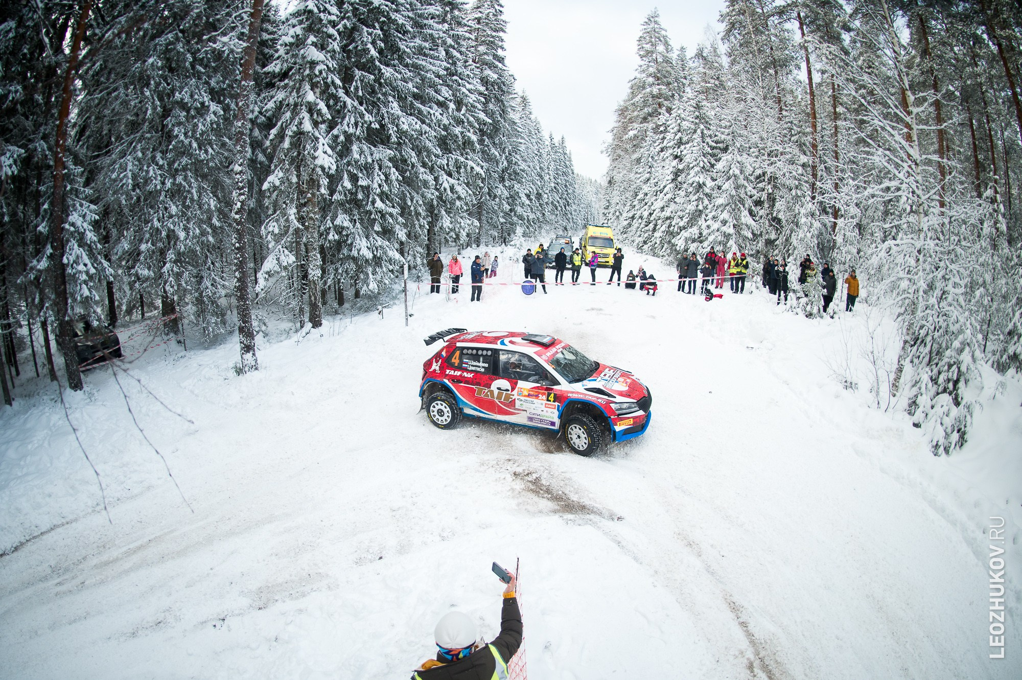 Rally Vyborg 2024. Sports photographer Leonid Zhukov