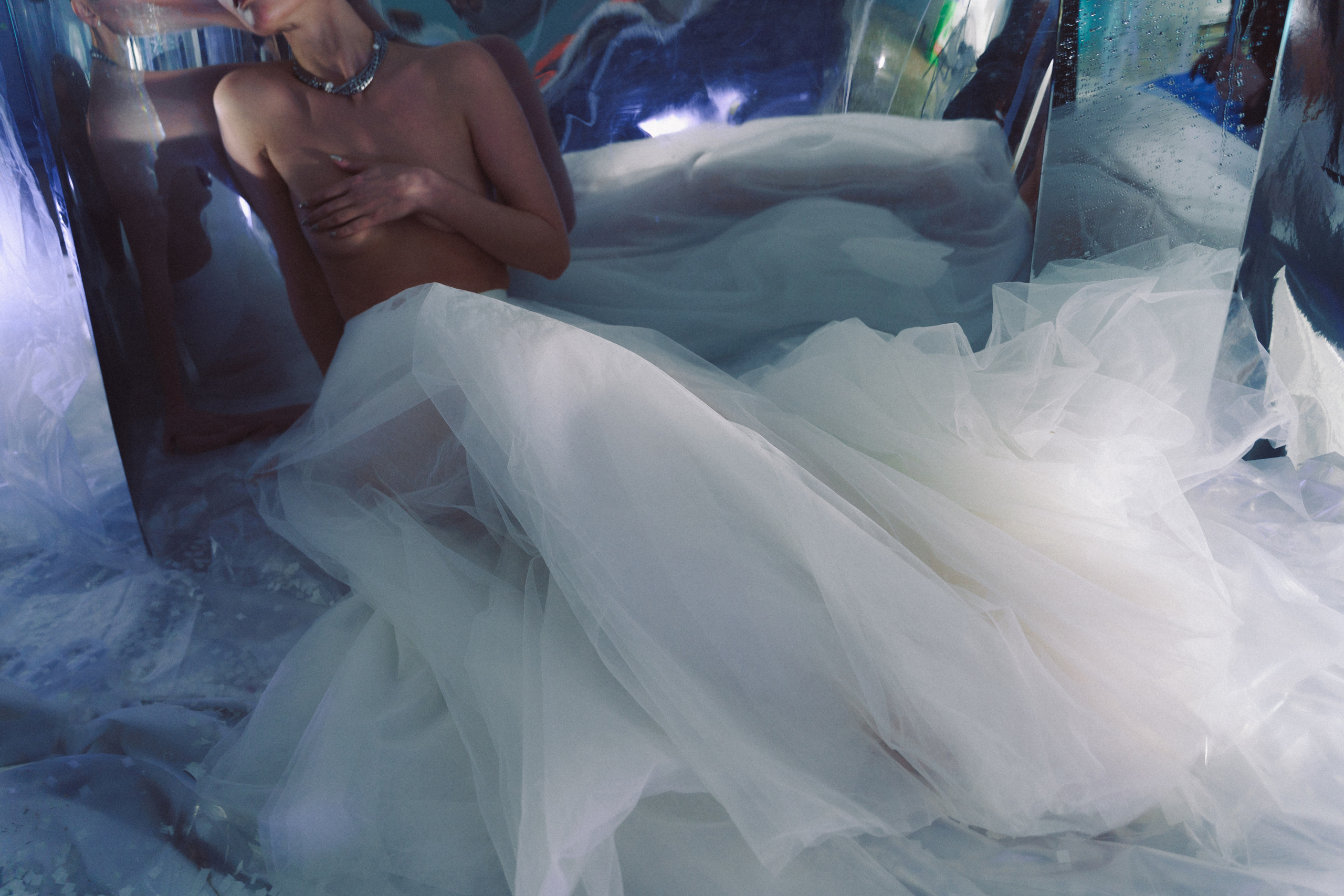 Свадебная рекламная фотосессия в студии Архангельск