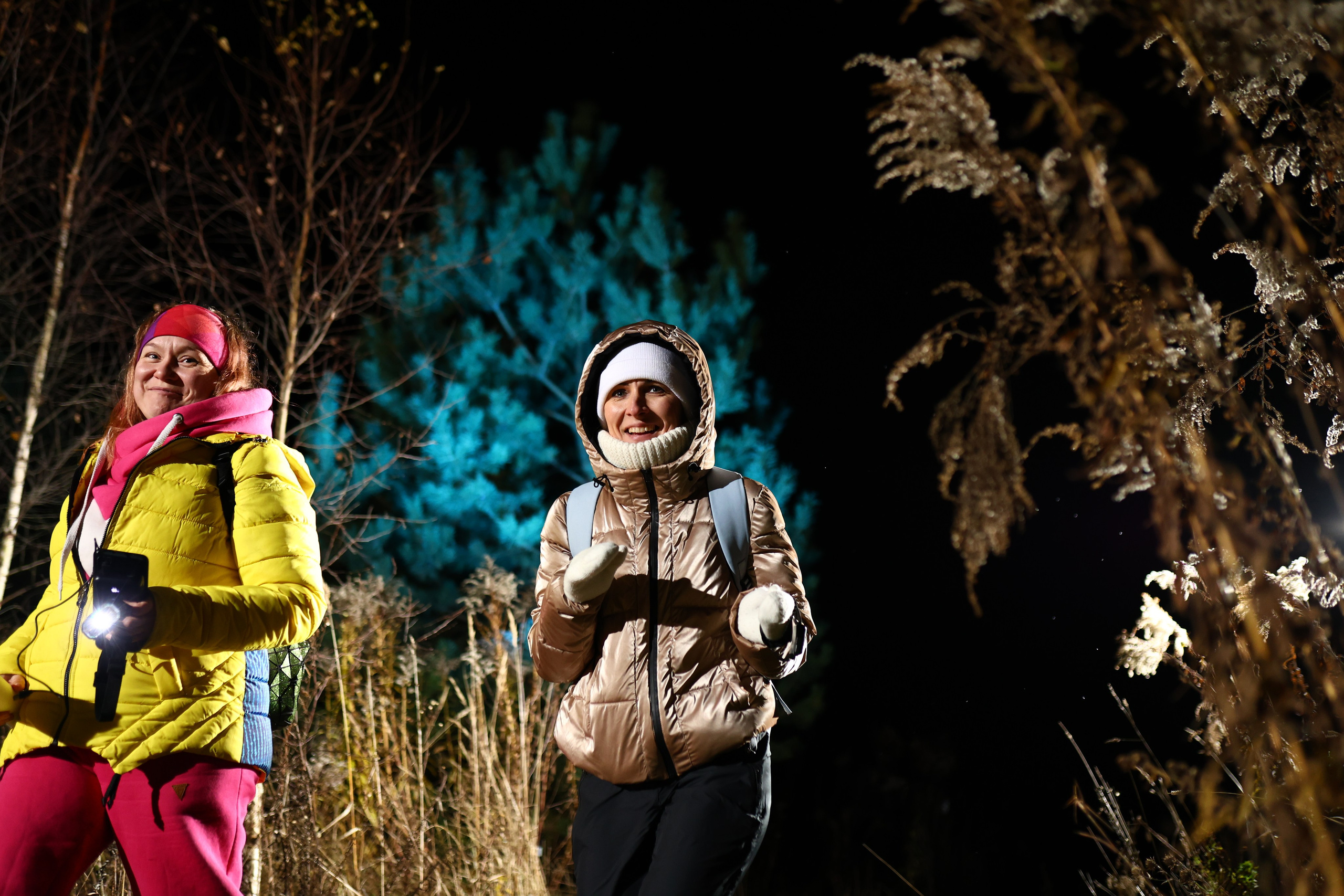 Репортажная съёмка. Фотограф Дмитрий Комлев. Окская тропа. Ночной трейл . 2025. Фото