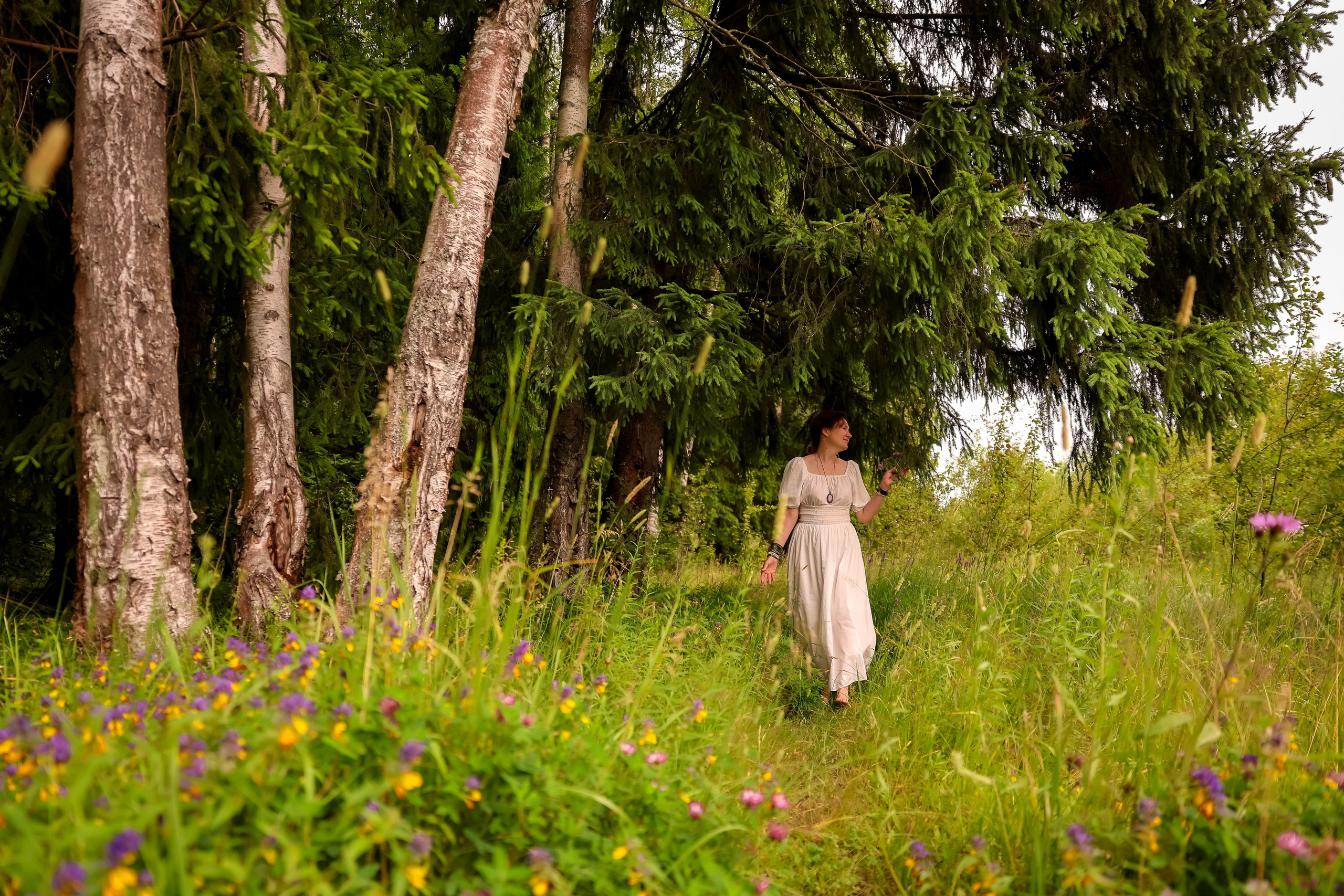 Ольга в лесу. Дарья Бухреева — фотограф, видеограф и фототерапевт. Москва и мир