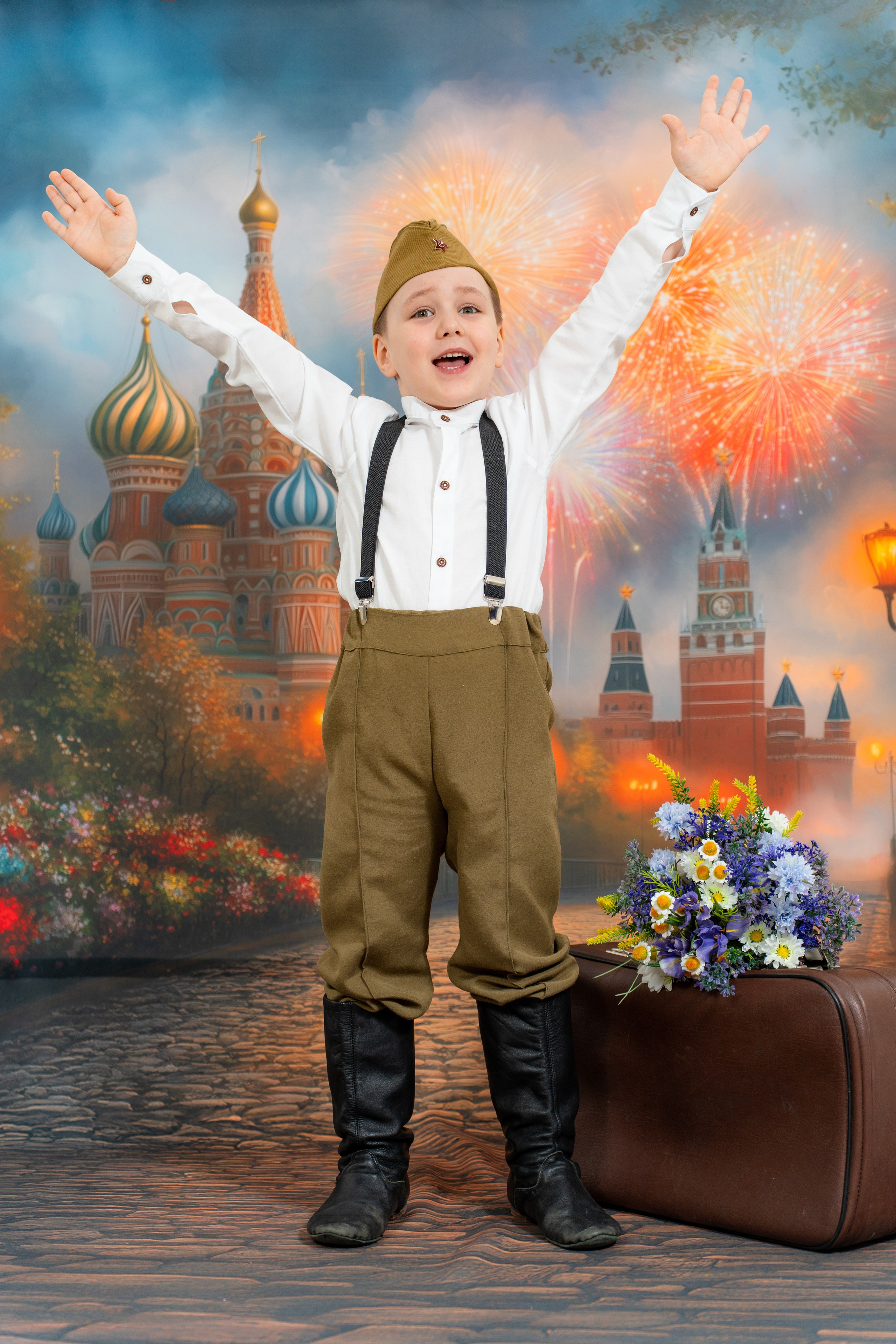 «Победа». Улыбка выездная фотостудия Красноярск