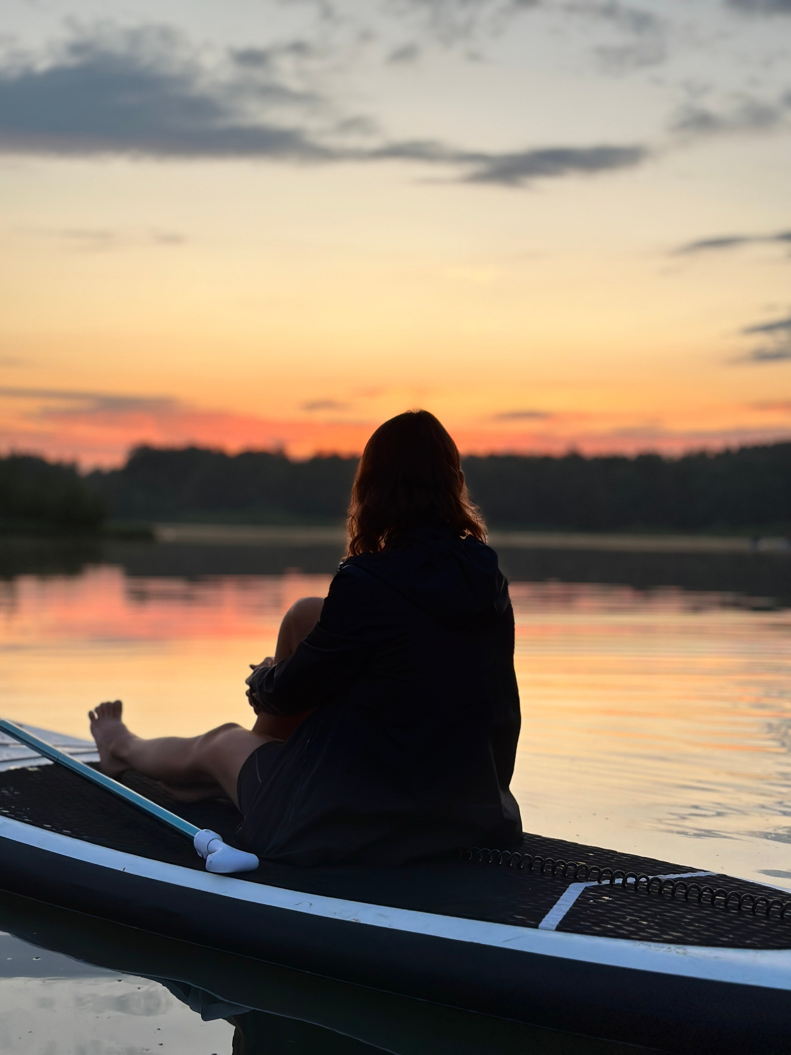Рассвет на сапах в Сипайловских карьерах