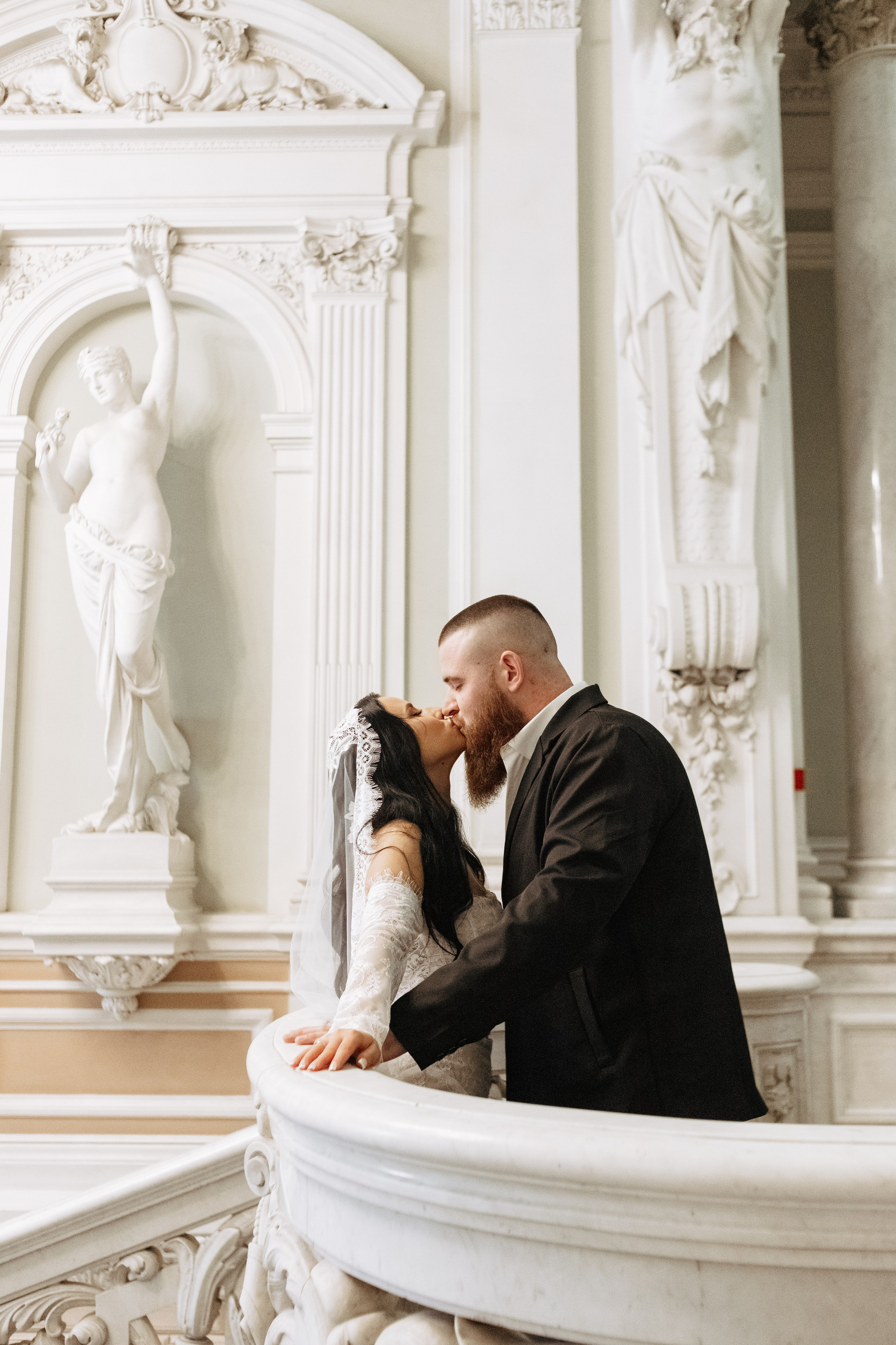 Свадебная фотосессия в Дворце бракосочетания № 1. Фотограф в Санкт-Петербурге, Анна Скворцова