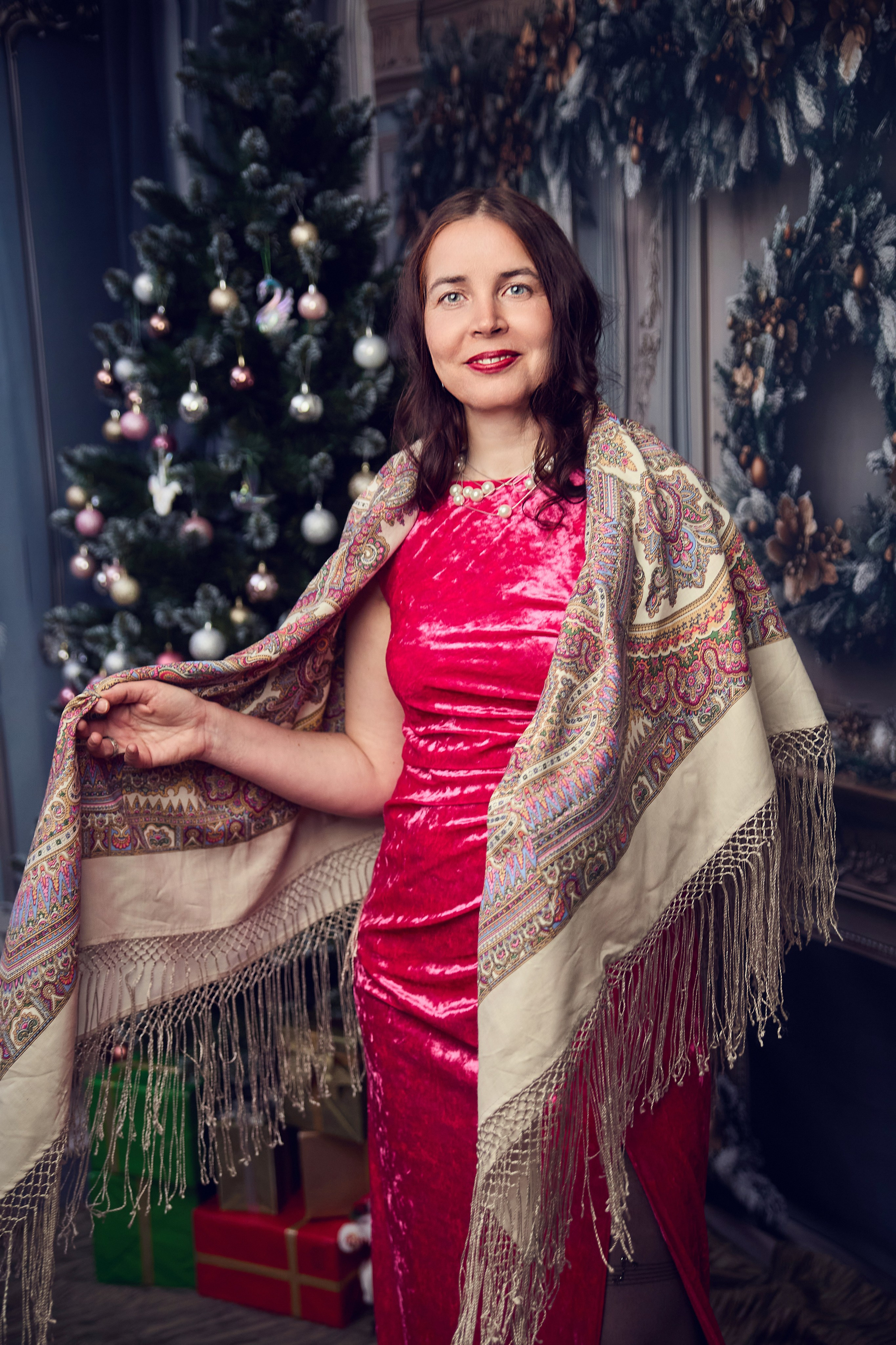 Новогодние фотосъемки в студии