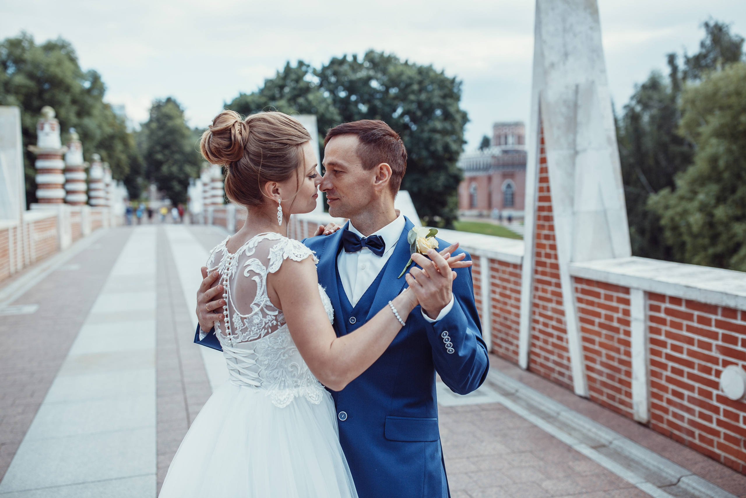 Свадебная прогулка в Царицино. Фотограф — Евгений Свистков