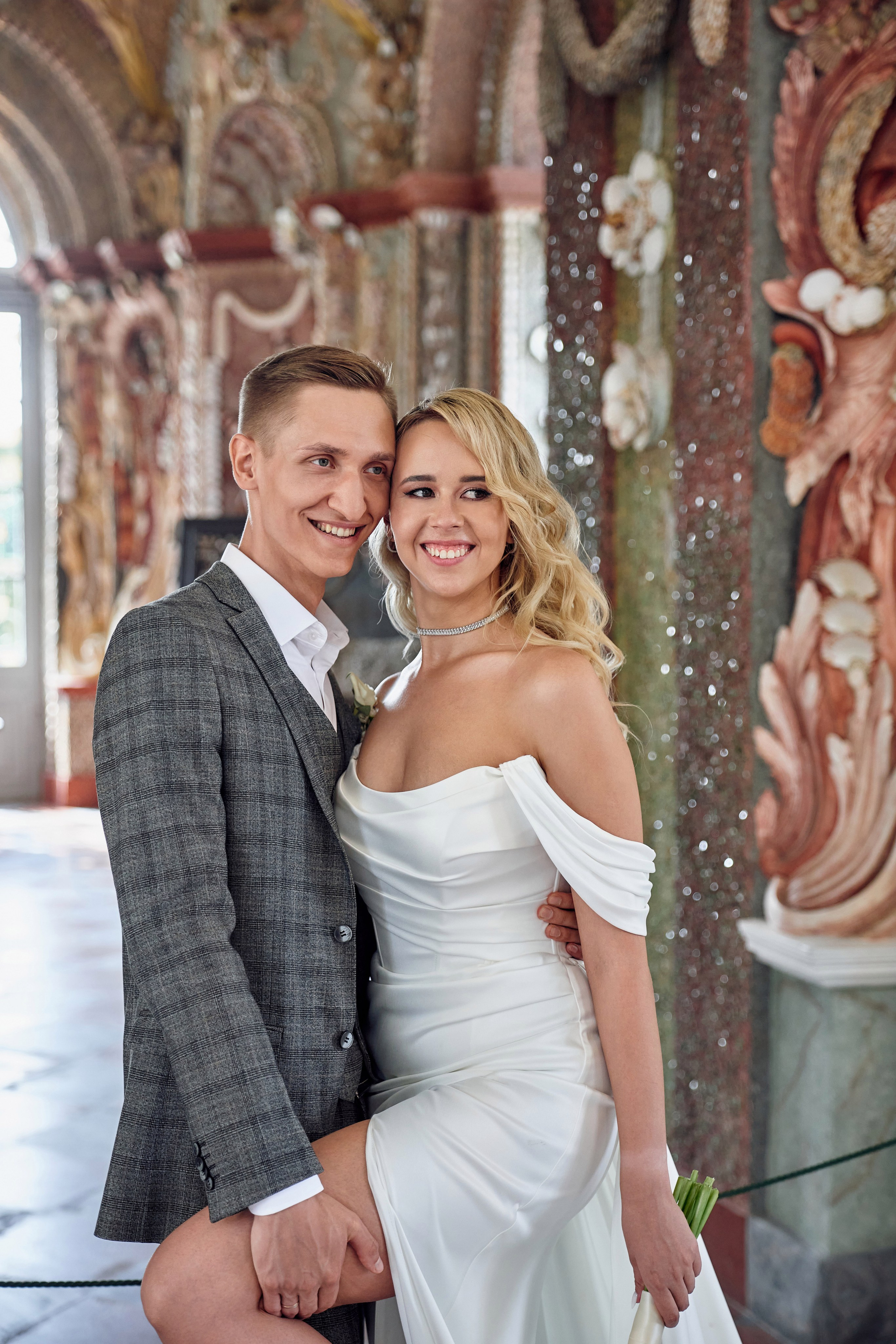 Свадебняа Фотосессия Николая и Анастасии в Кусково