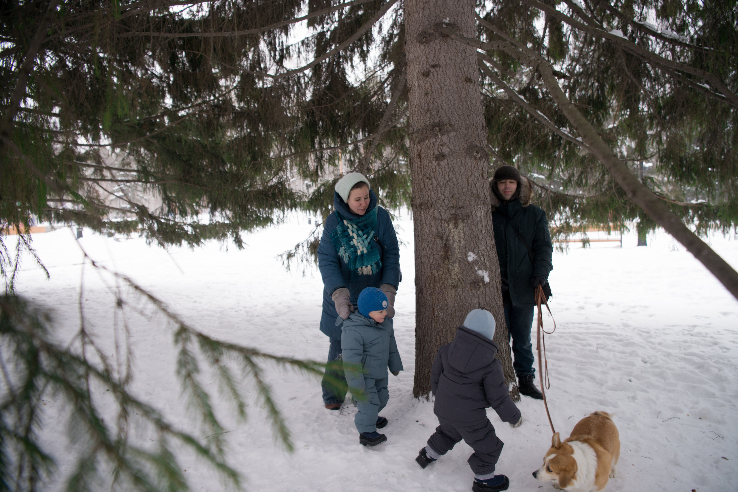 Зимняя прогулка. Семейный и детский фотограф в Екатеринбурге Наталия Акимова