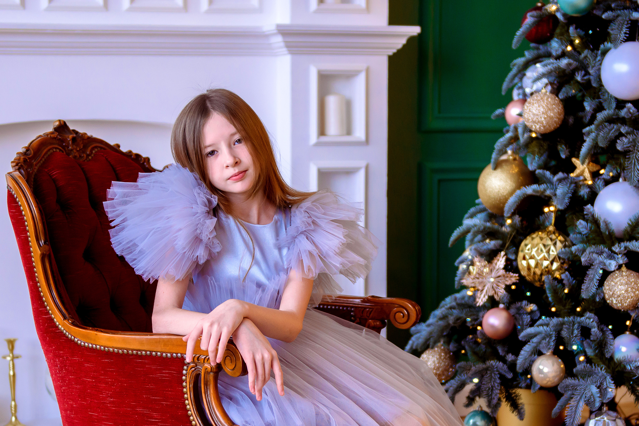 Новогдняя фотосессия одной красивой семьи. Фотограф. Выпускные альбомы в Барнауле