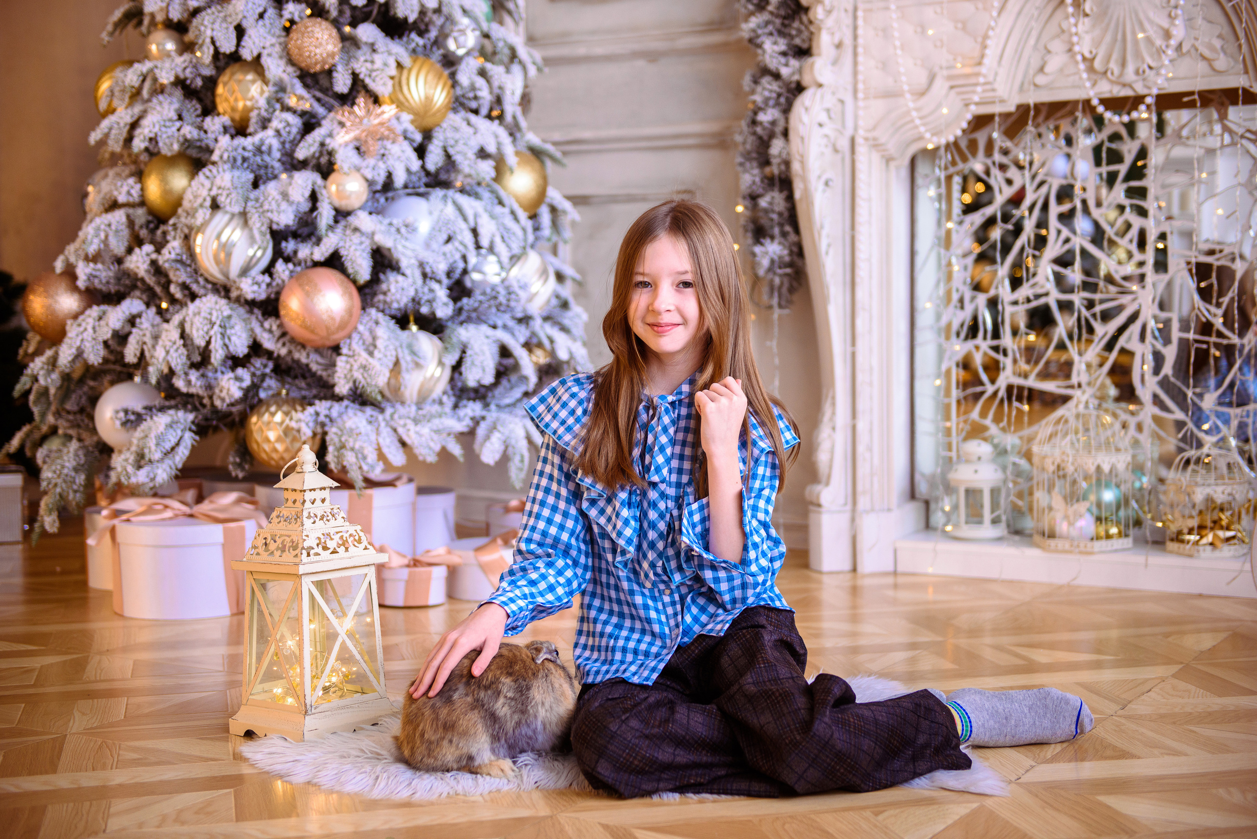 Новогдняя фотосессия одной красивой семьи. Фотограф. Выпускные альбомы в Барнауле