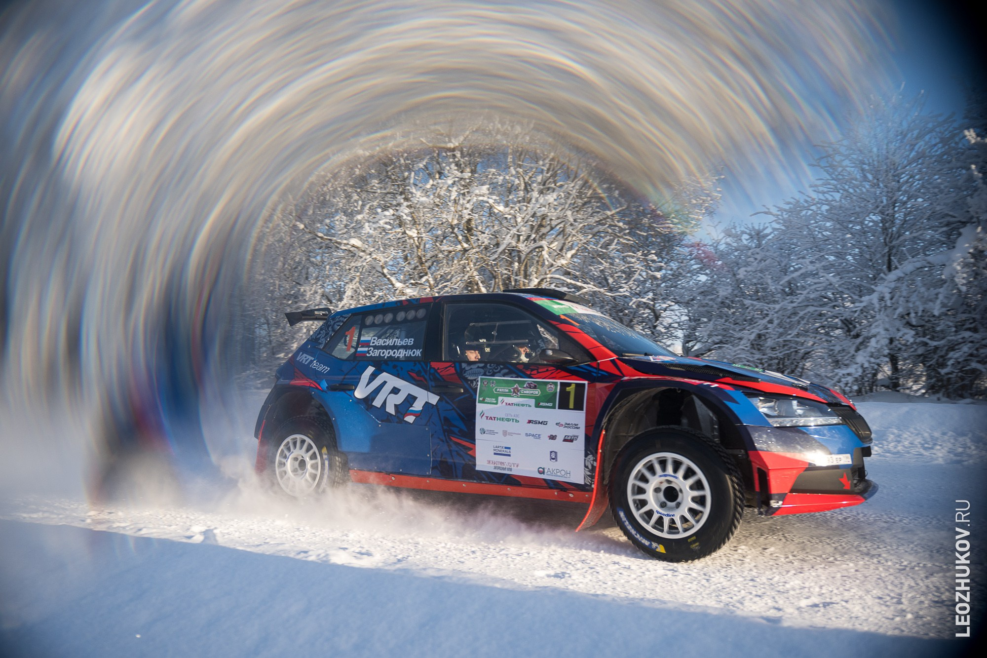 Rally Suvorov 2026. Sports photographer Leonid Zhukov