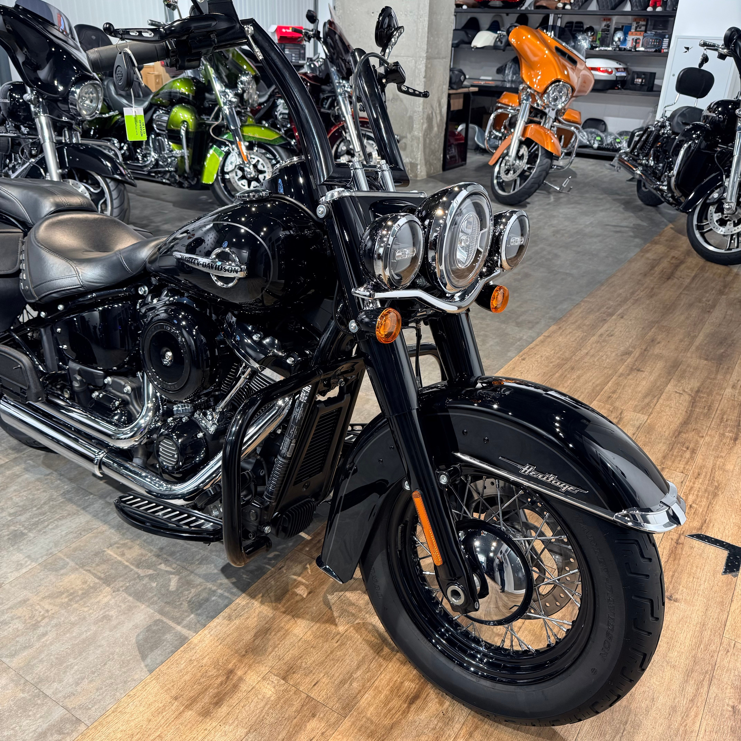 2018 Heritage 107 Black Bagger (VIN *5HD*4774). Hello Davidson, Москва. Только хорошие мотоциклы…